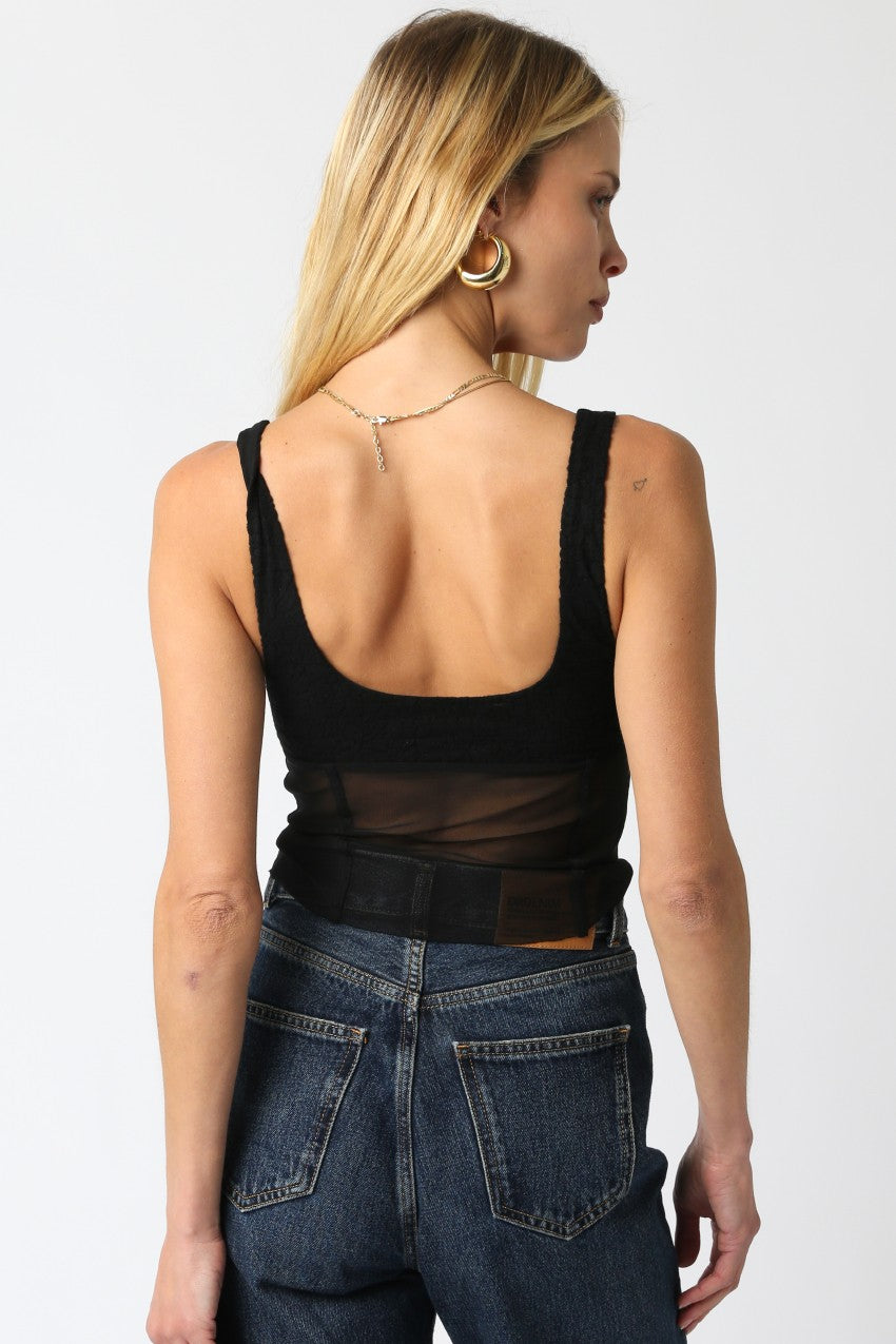 Alex Mesh Top
