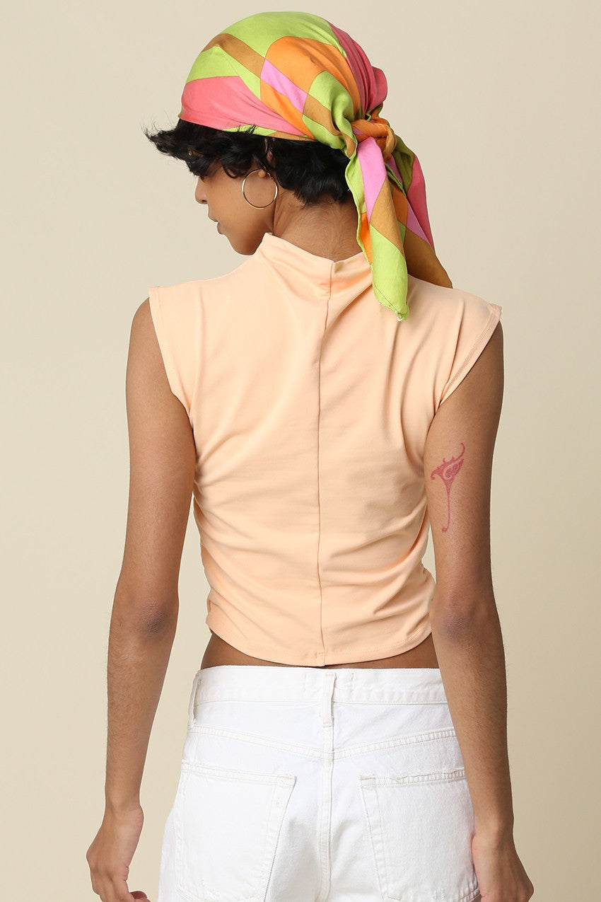 Sara Cropped Muslcle Tank