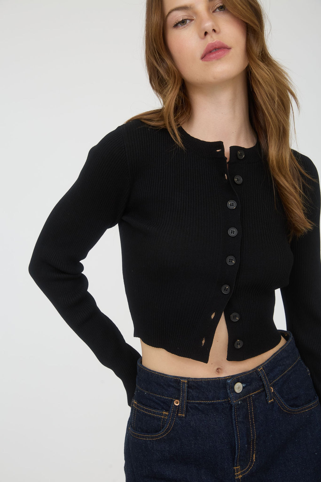 Sophia Ribbed Cardigan