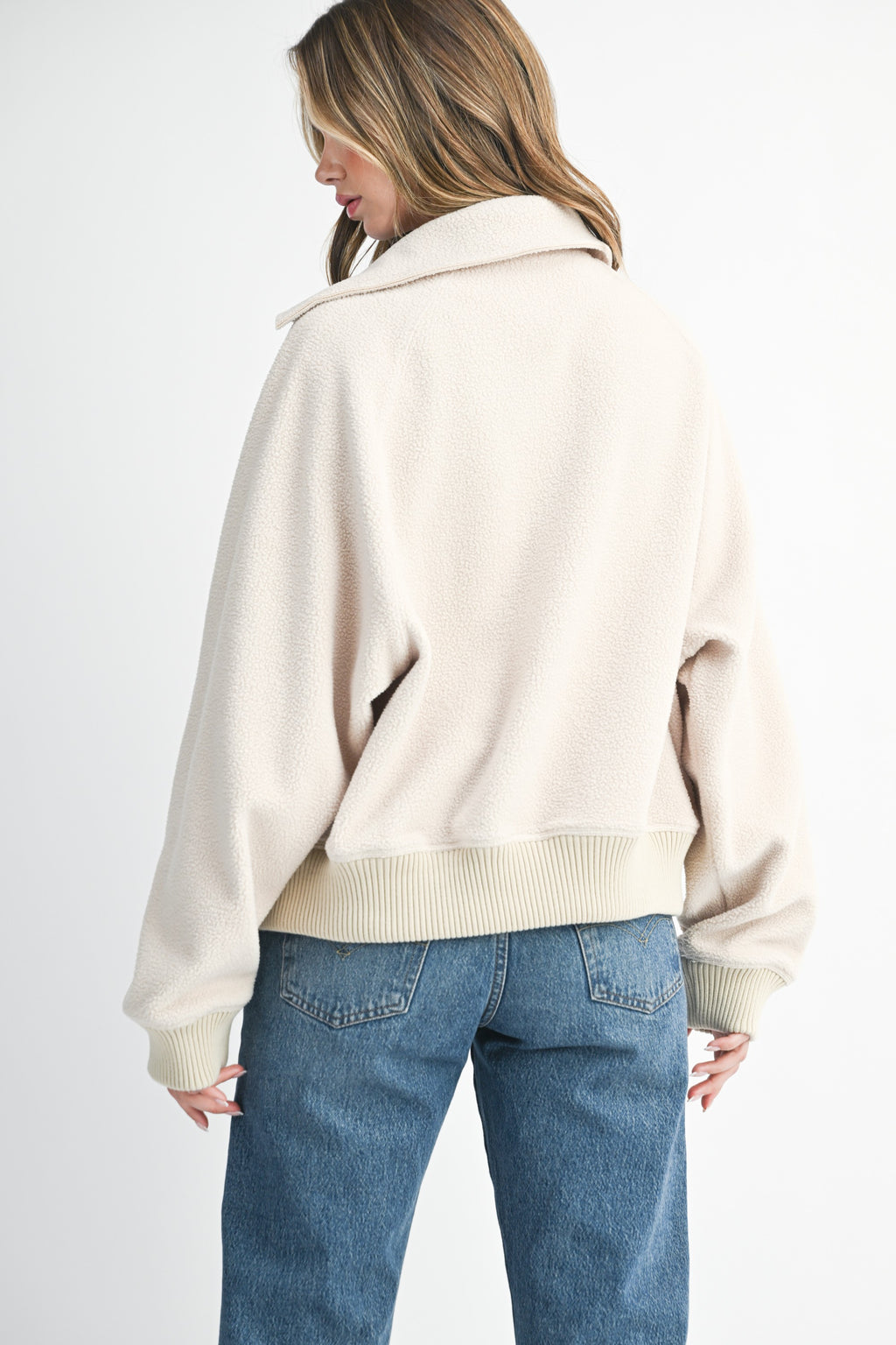 Estella Cropped Button Up Jacket