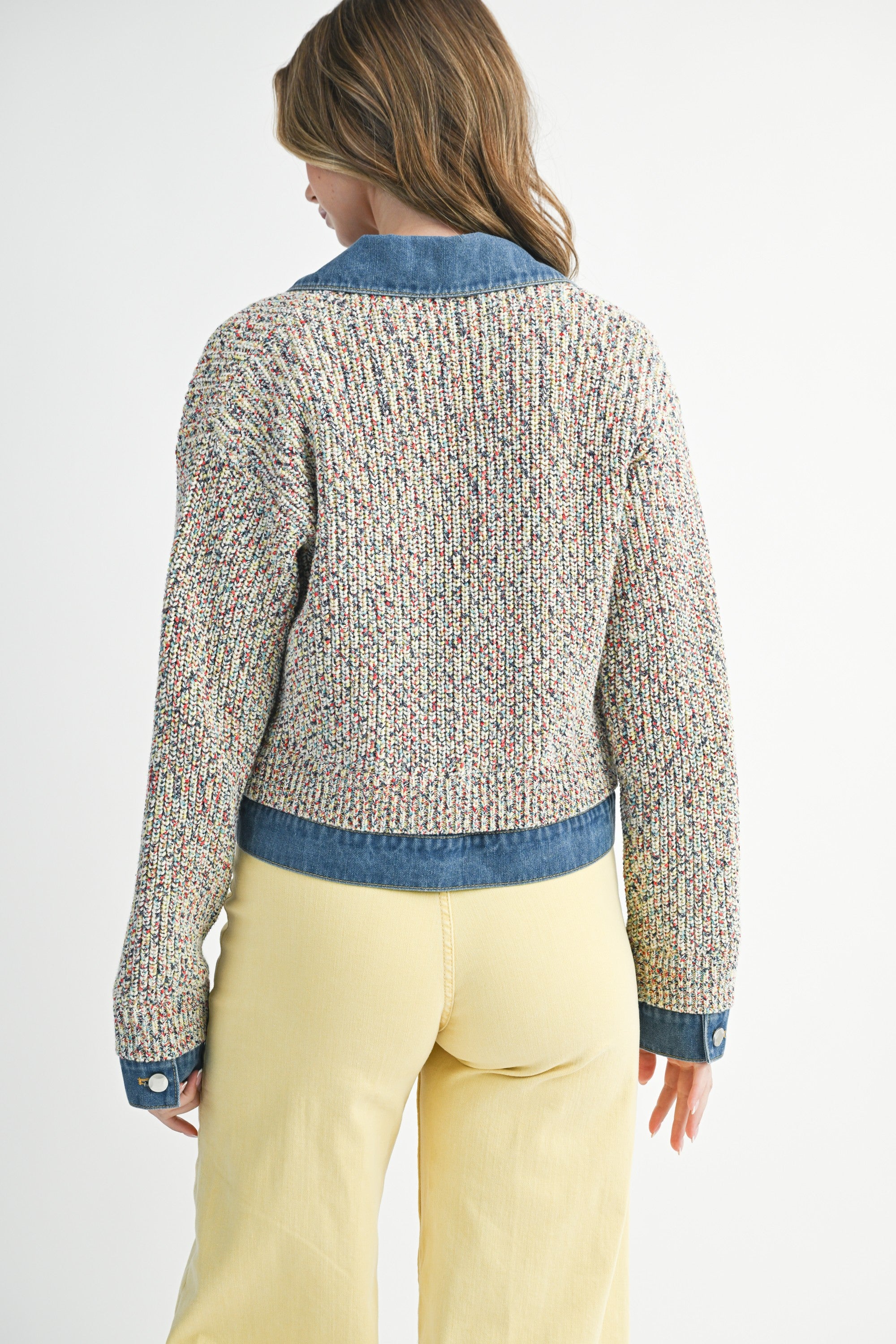 Syd Multi Knit Denim Jacket