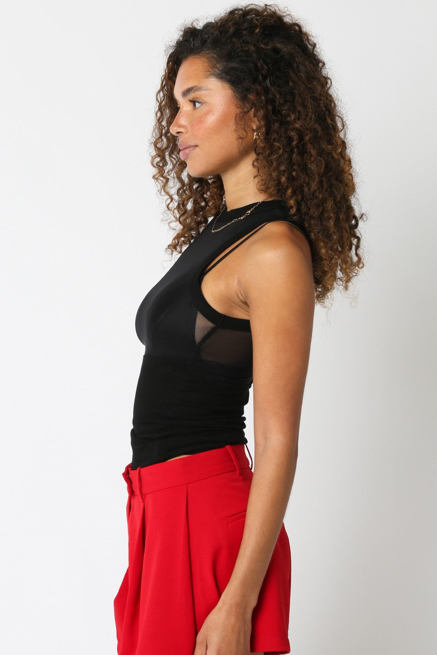Mallory Mesh Top