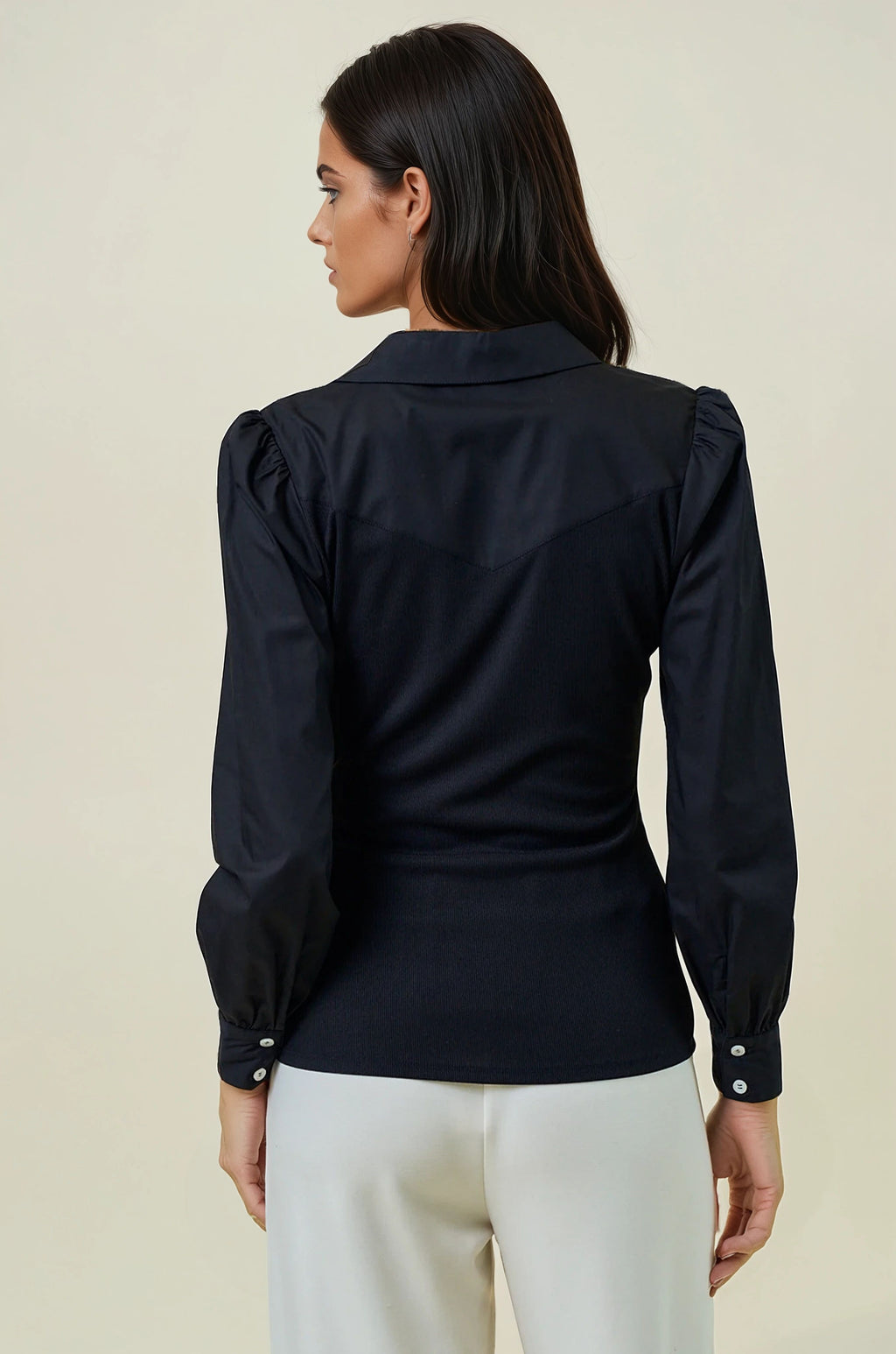 Amelia Rib Henley Top