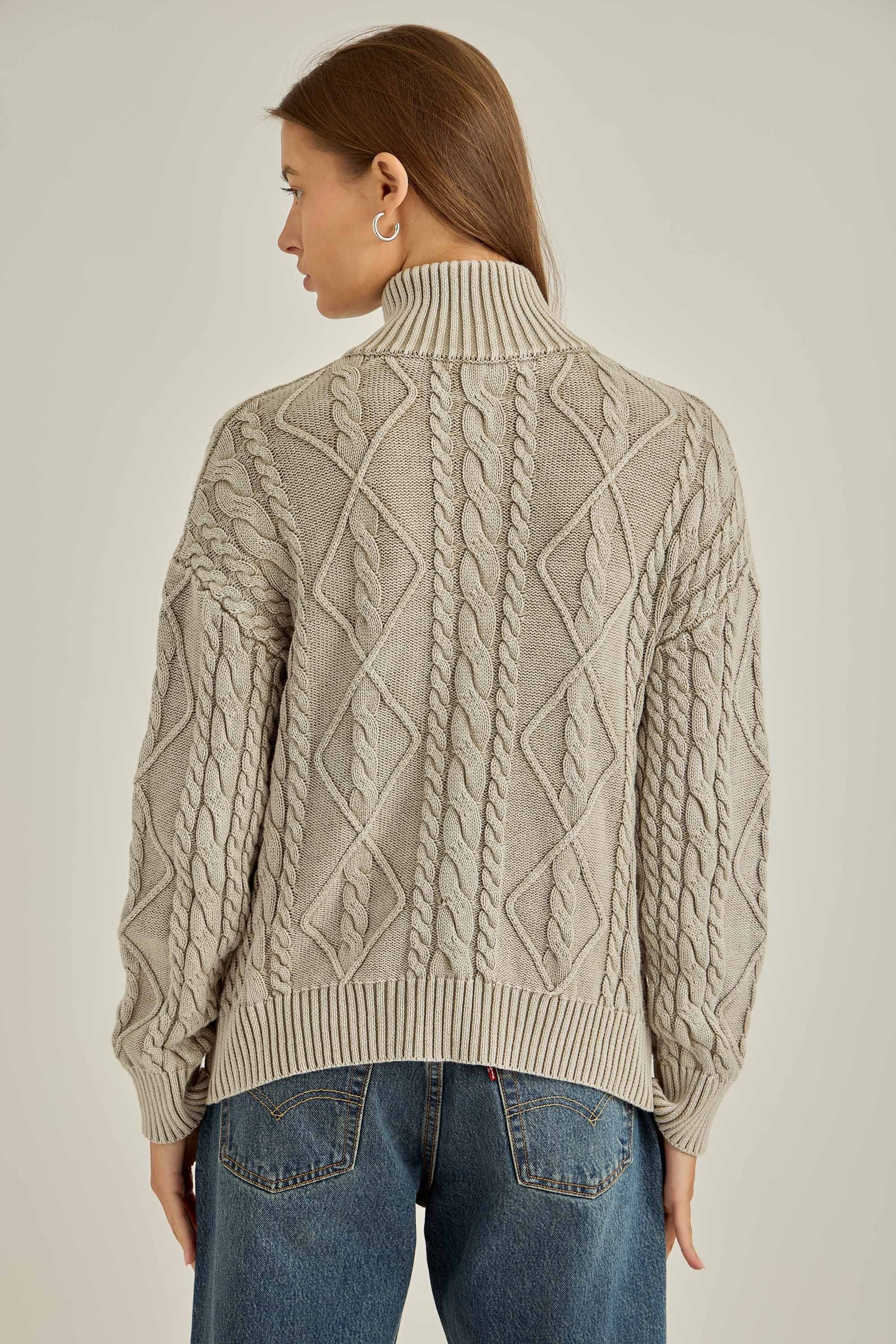 Sierra Two Way Zip-up Sweater