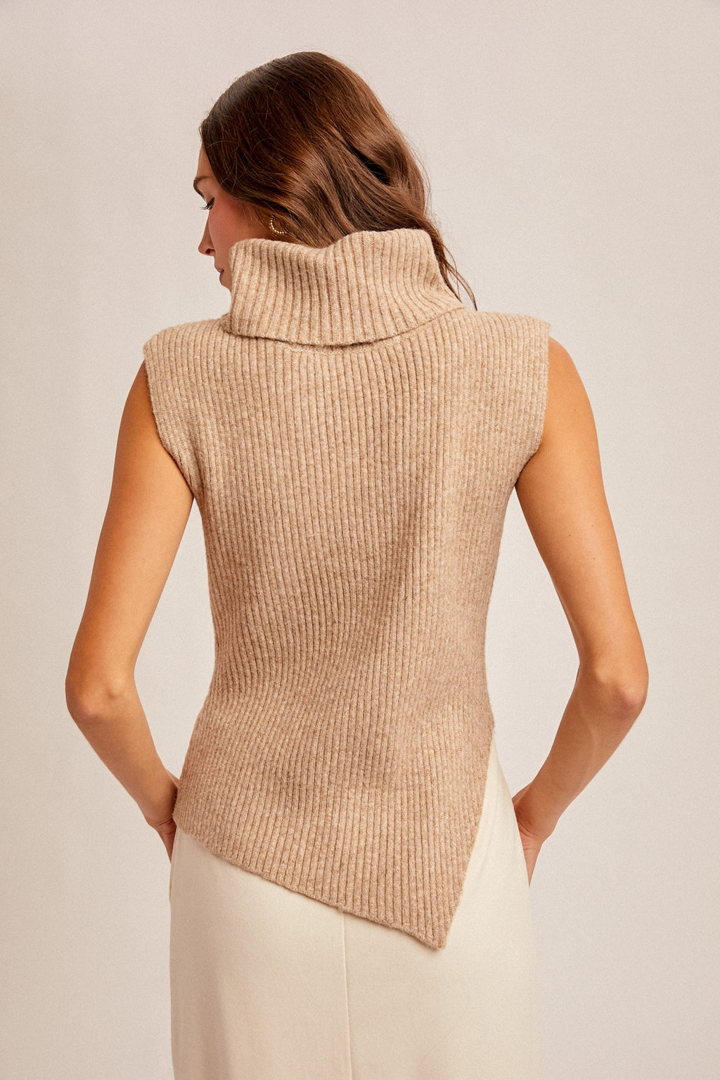 Hailey Asymmetrical Sweater Vest
