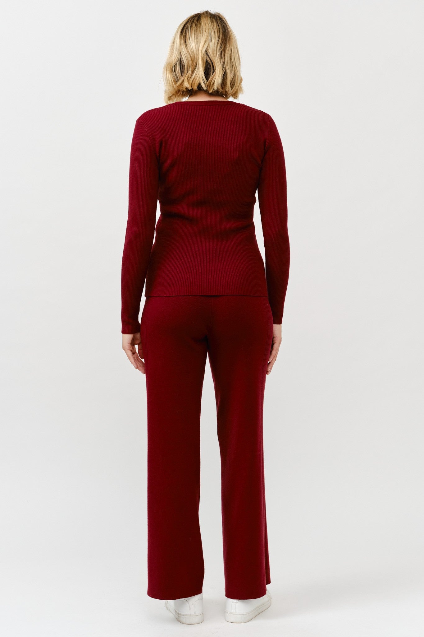 Alani Ribbed Crewneck Sweater