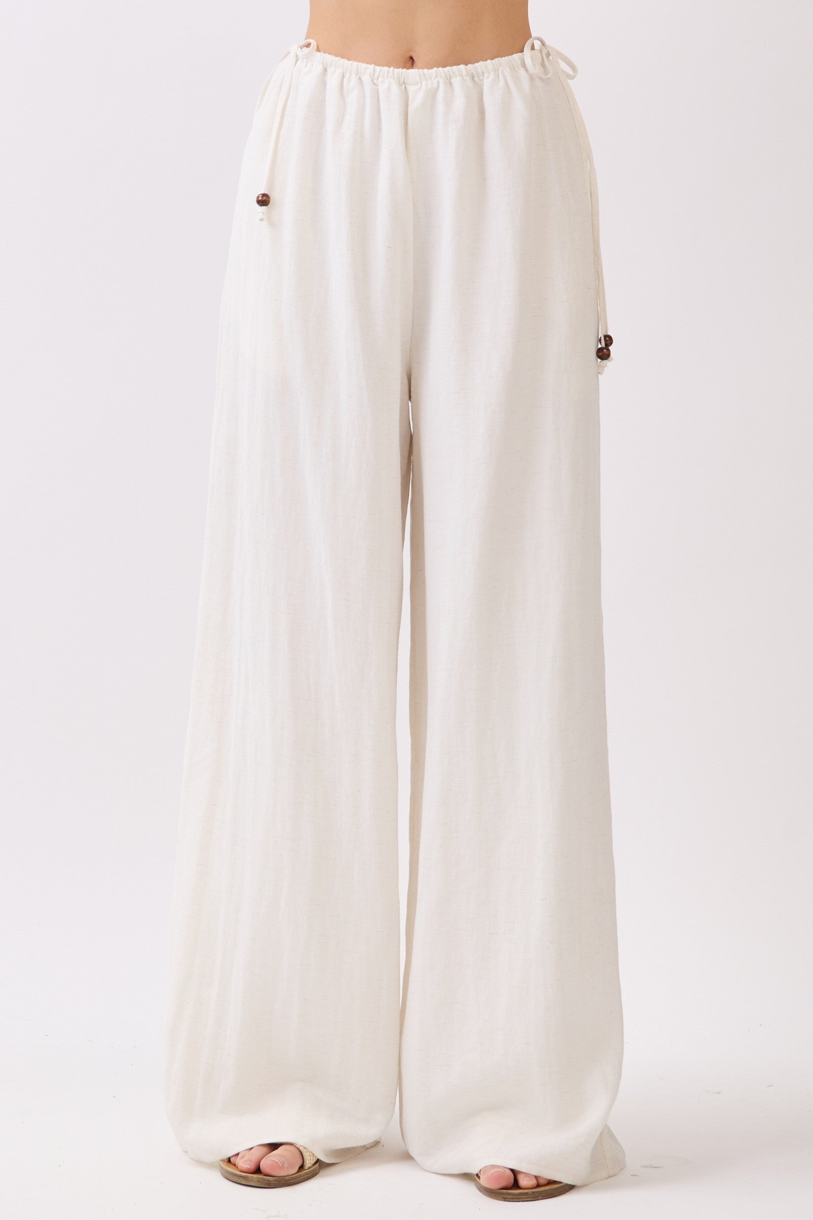 Belle Beaded Wide Leg Pant
