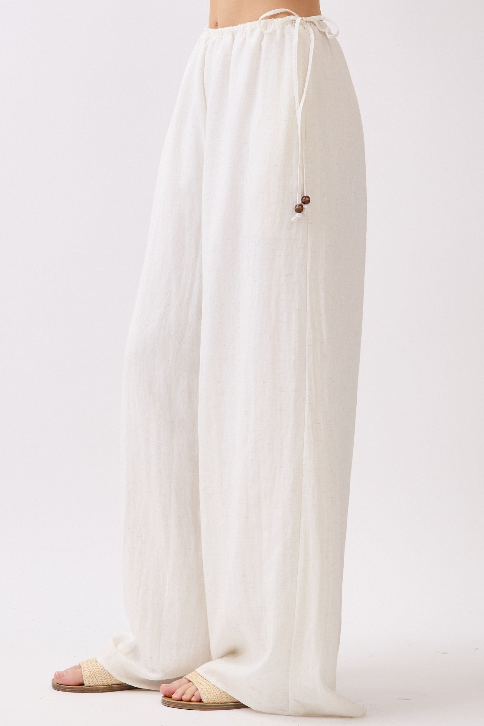 Belle Beaded Wide Leg Pant