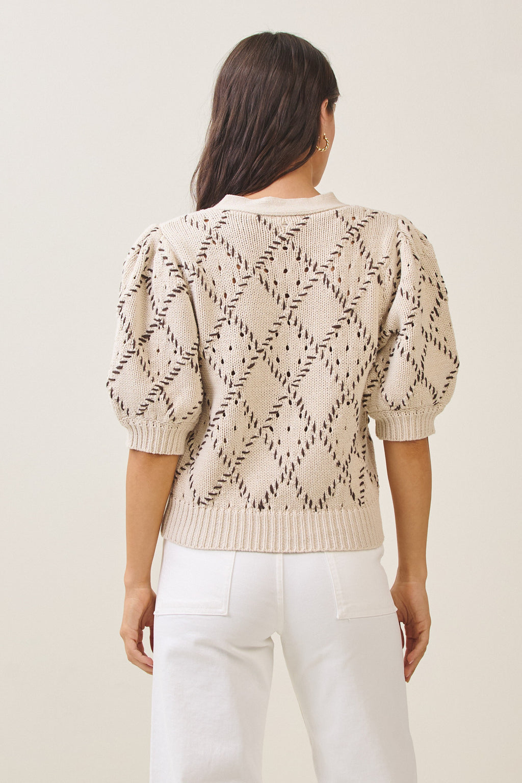 Diamond Stitch Sweater
