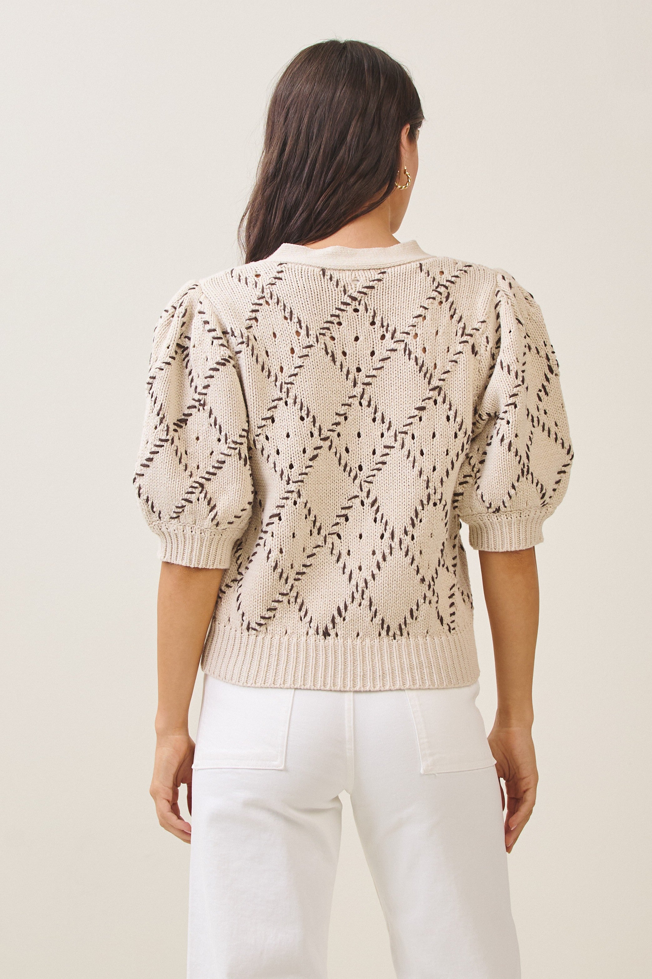 Diamond Stitch Sweater