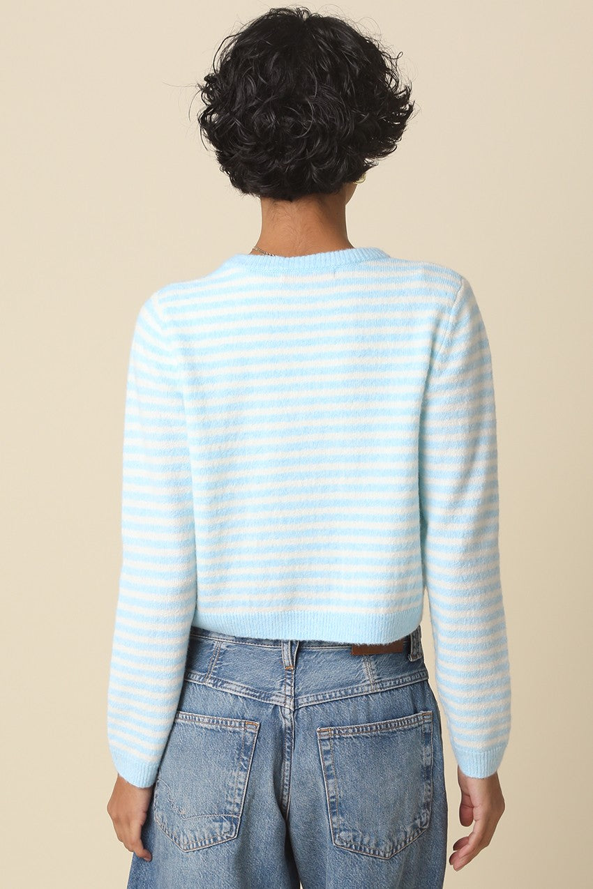 Deja Cropped Knit Cardigan
