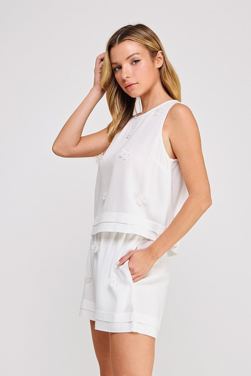 Safia Soft Linen Tank
