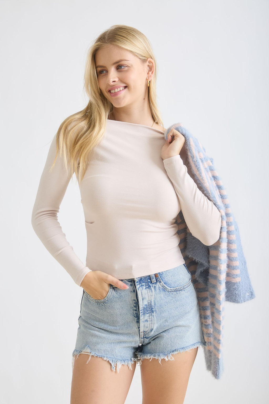 Simone Boat Neck Top