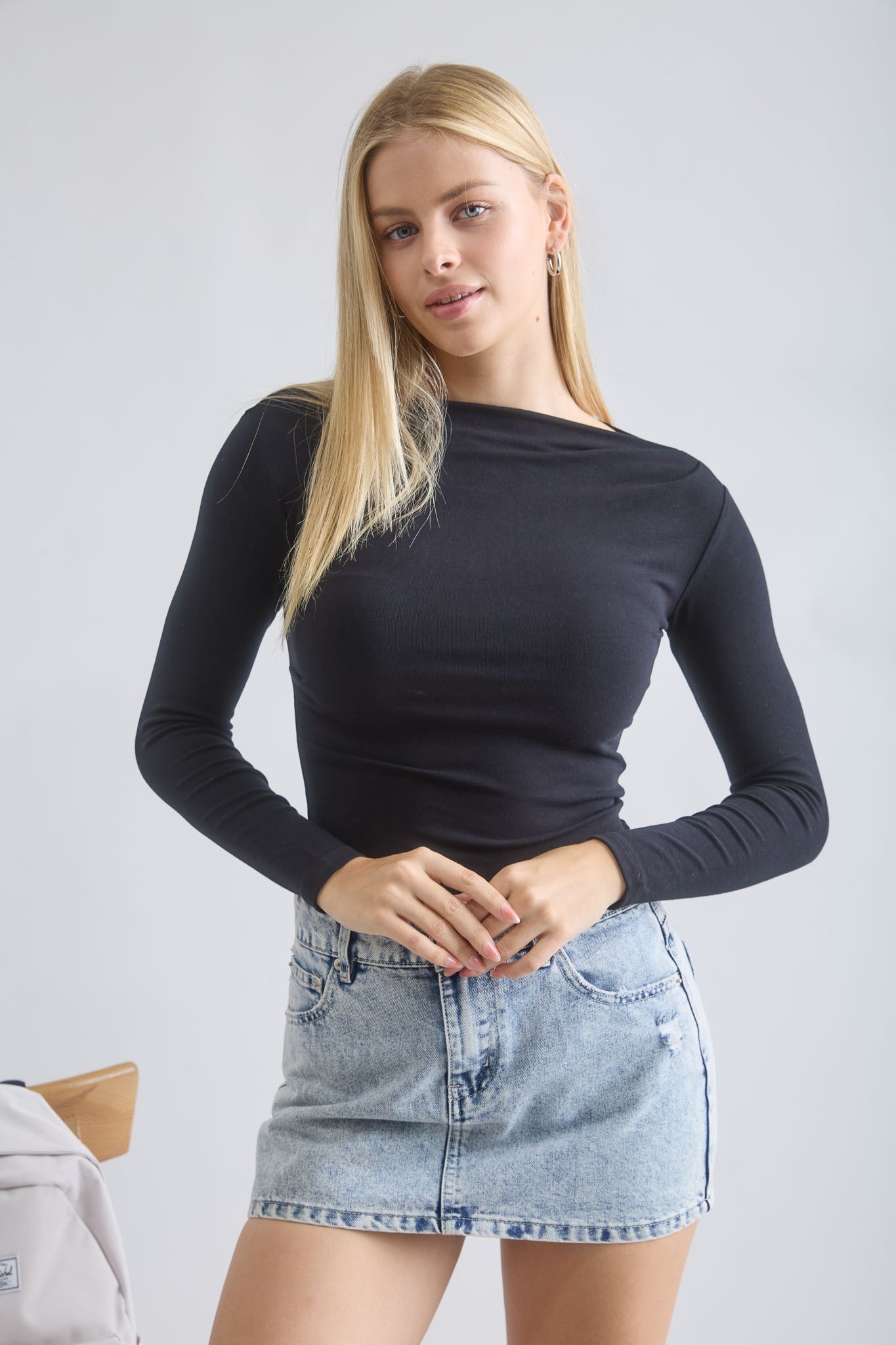 Simone Boat Neck Top