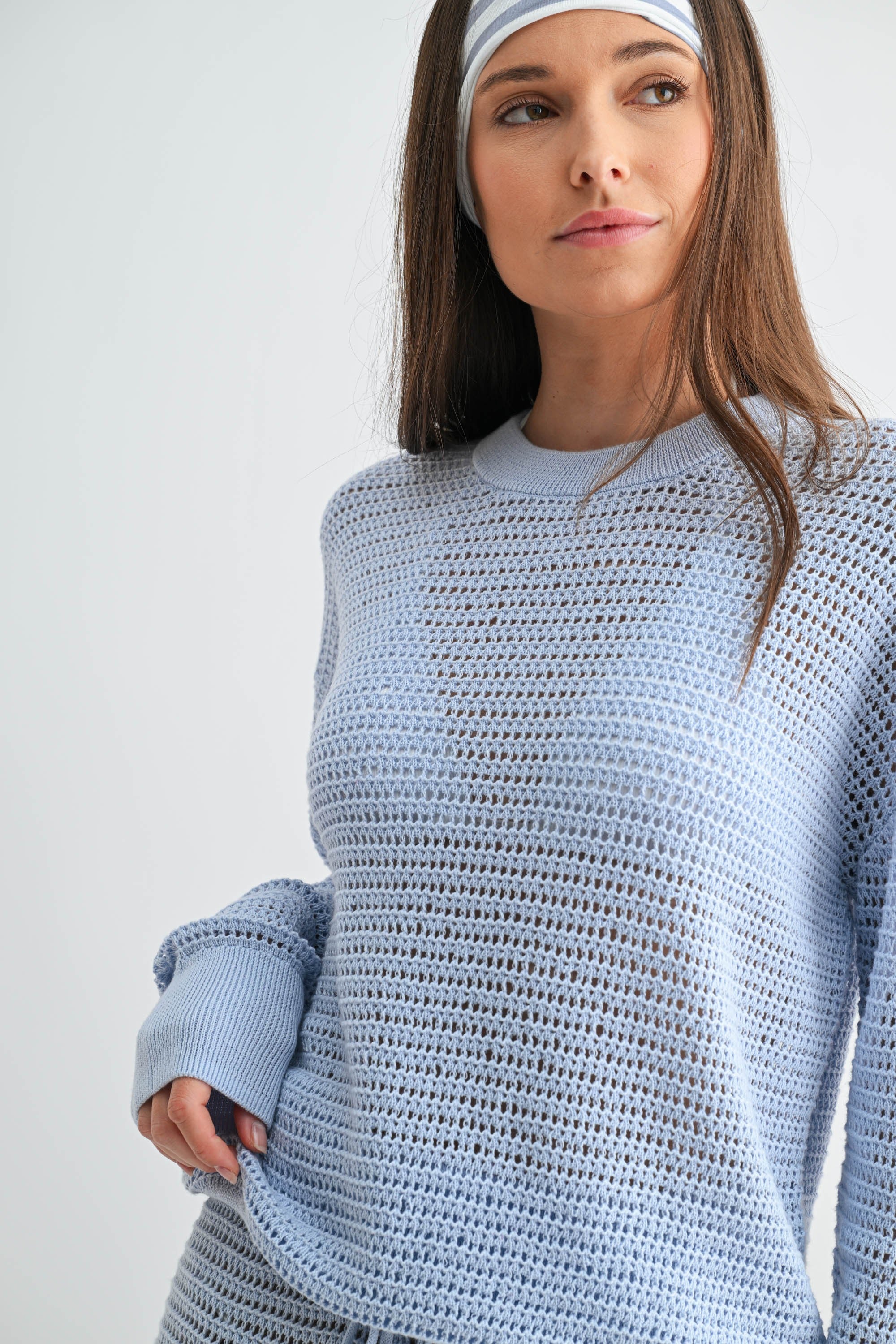 Breezy Crochet Pullover