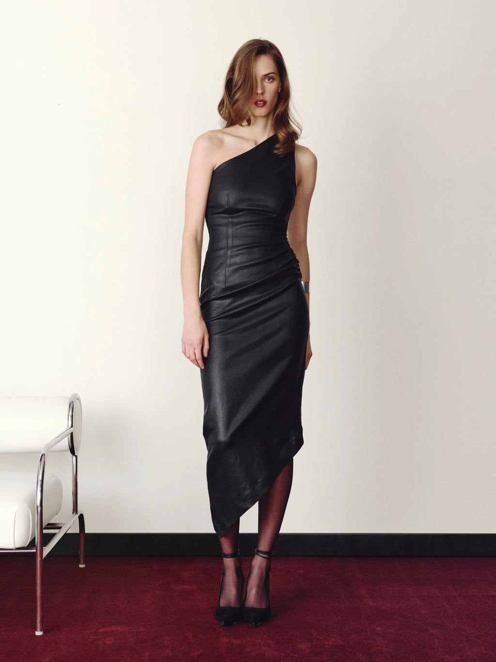 Esme Dress Off Shoulder Midi