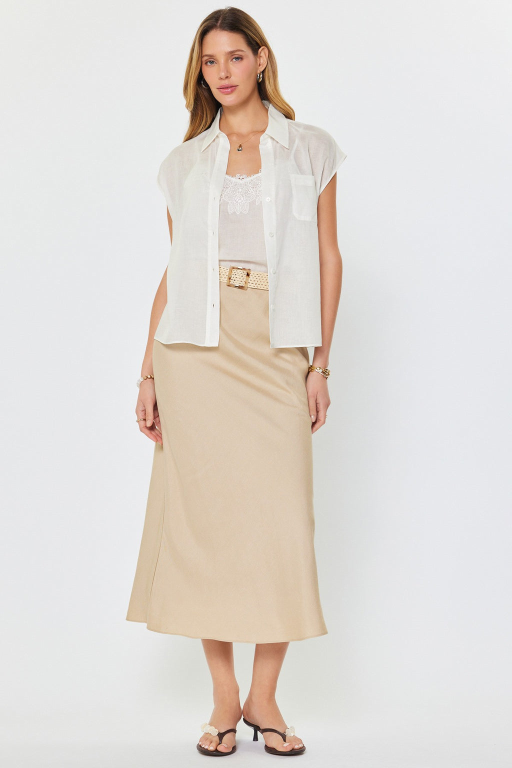 Cap Sleeve Blouse - Clothes Horse