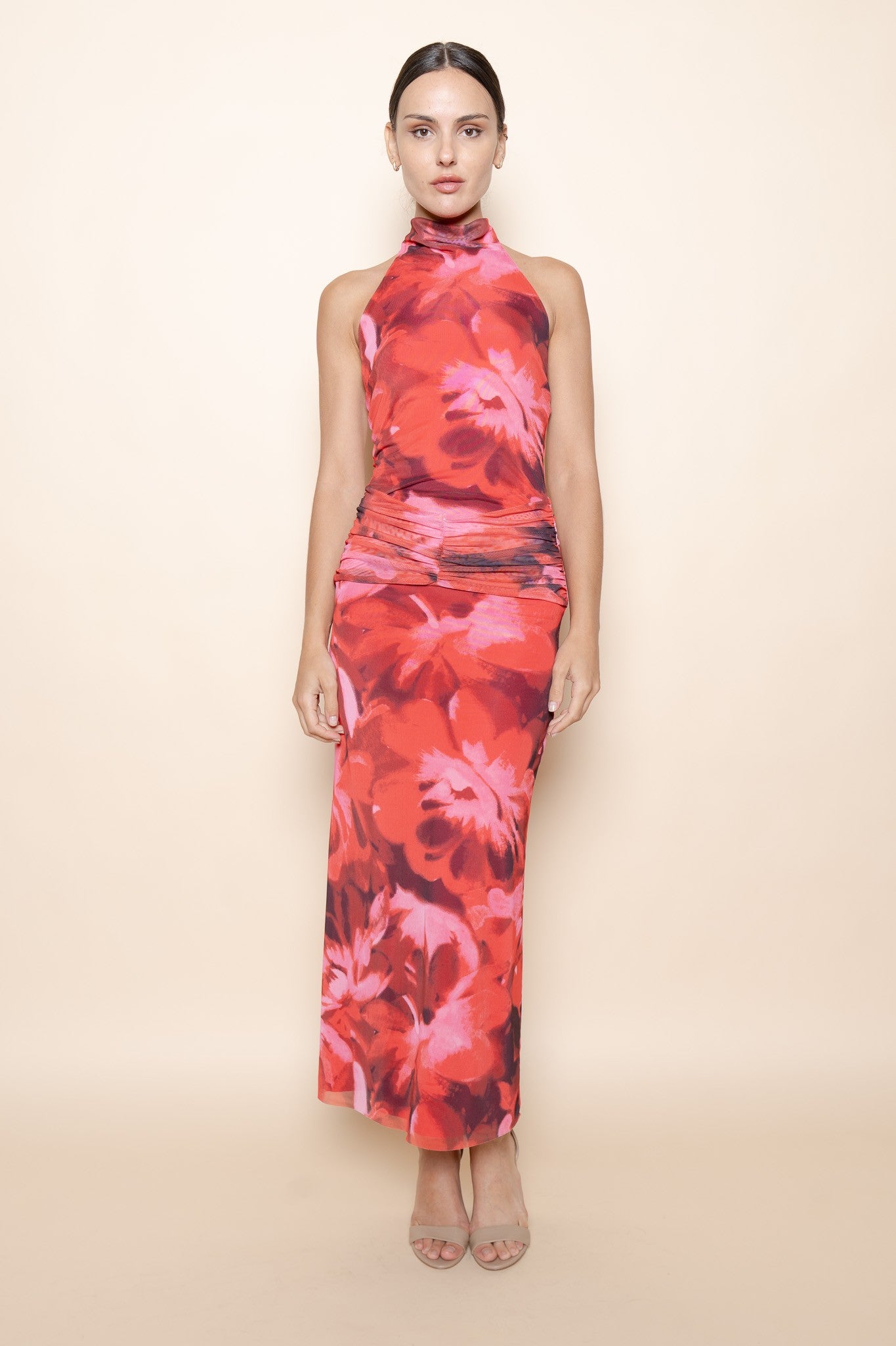 Mesh Maxi Dress