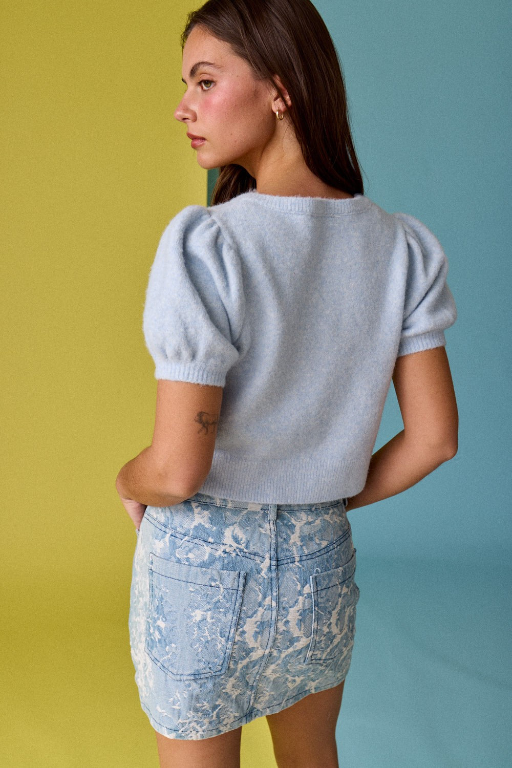 Candace Short Sleeve Cardigan - Clothes Horse