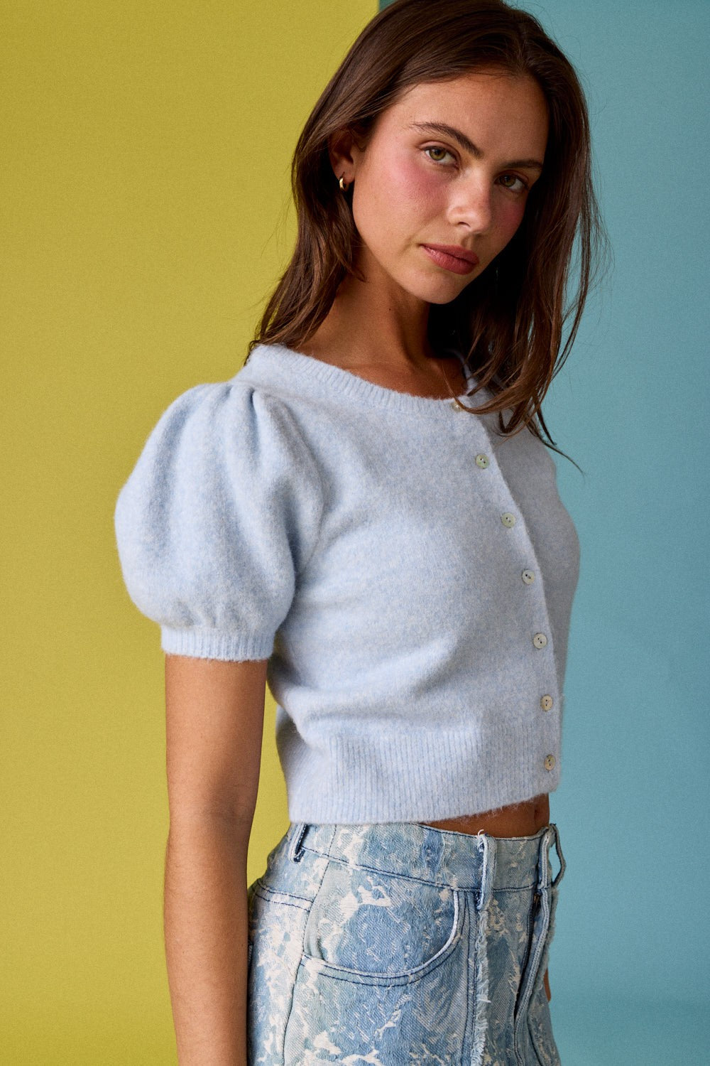 Candace Short Sleeve Cardigan - Clothes Horse