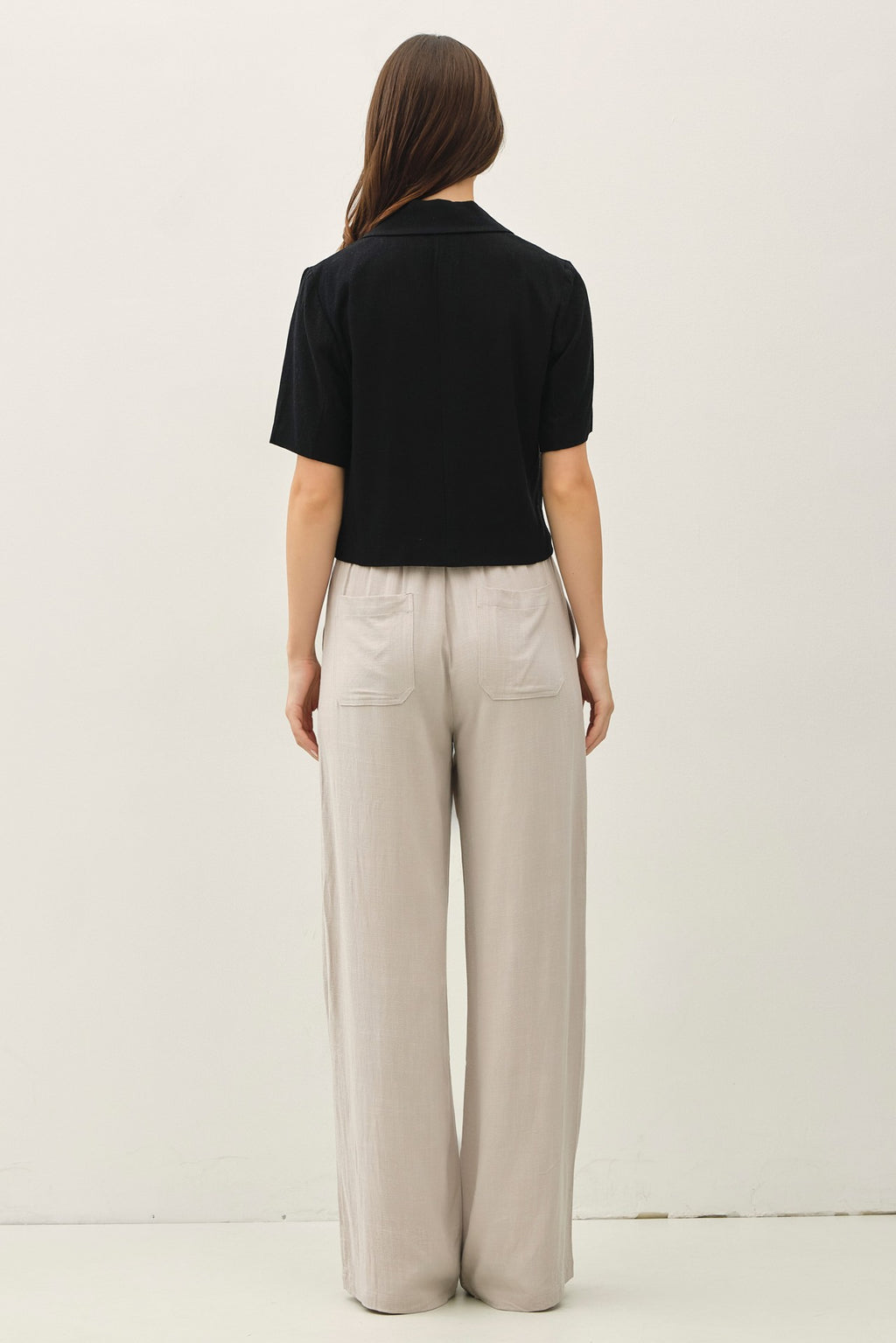 Linen Short Sleeve Blazer