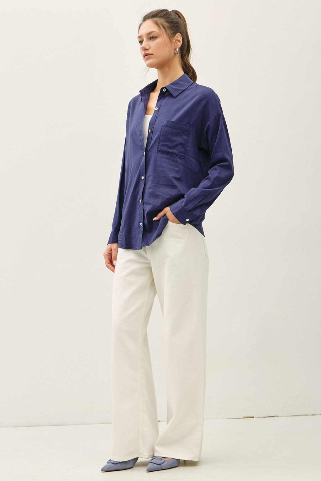 Bea Button Down
