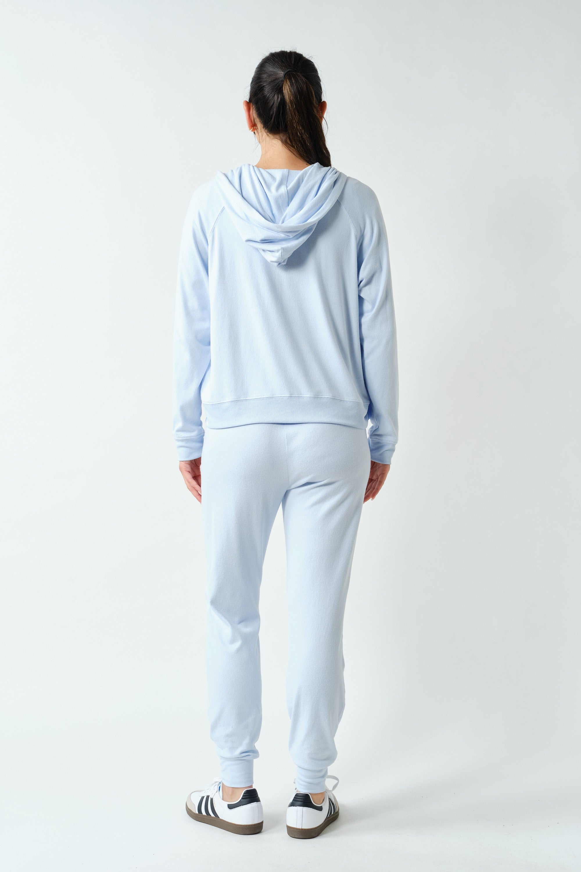 Brushed Hacci Lounge Zip-up Hoodie - Clothes Horse