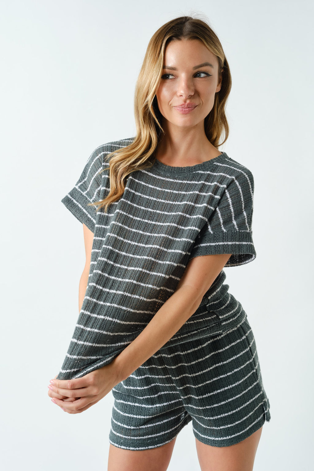 Chloe Crochet Tee