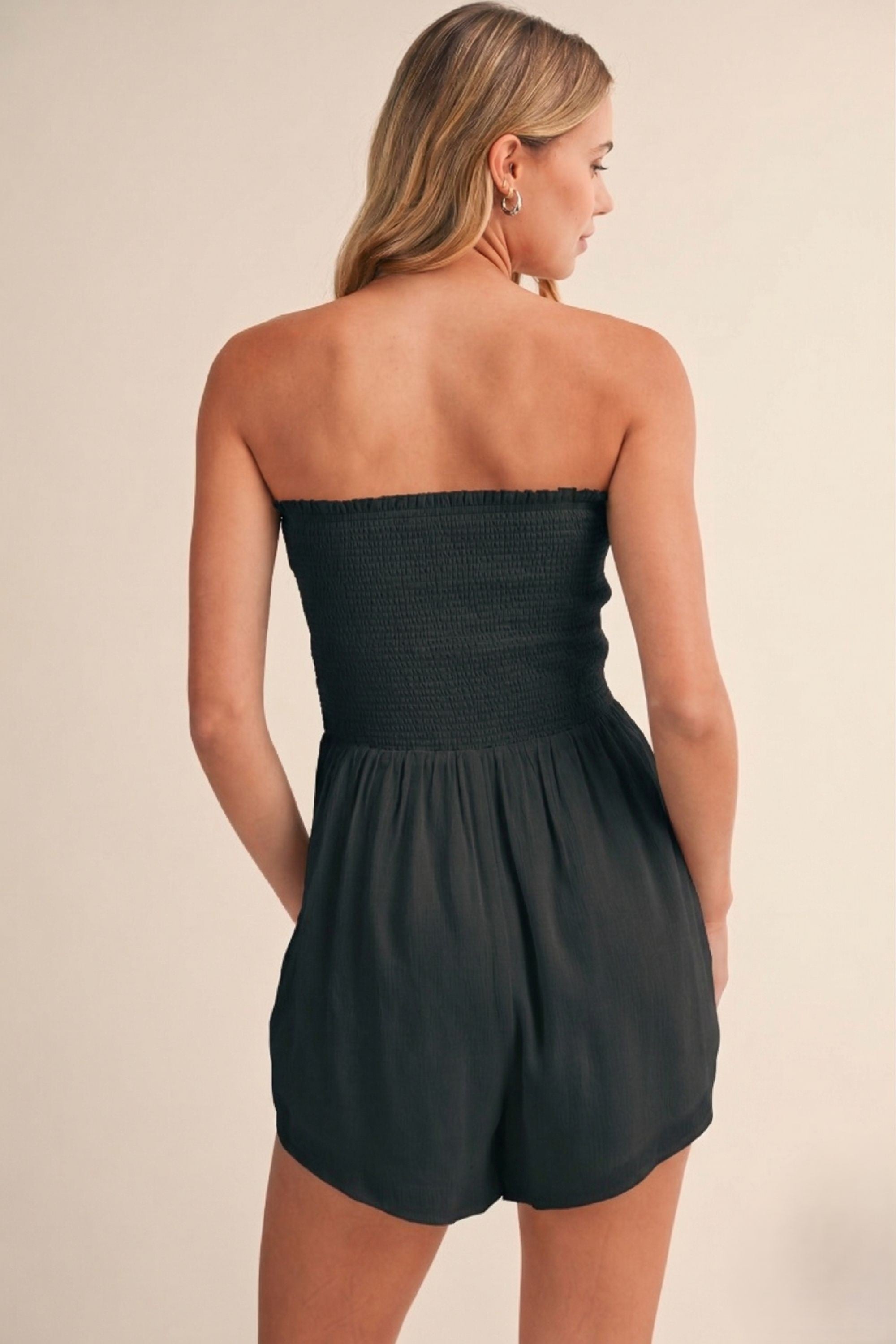 Chevron Waist Romper