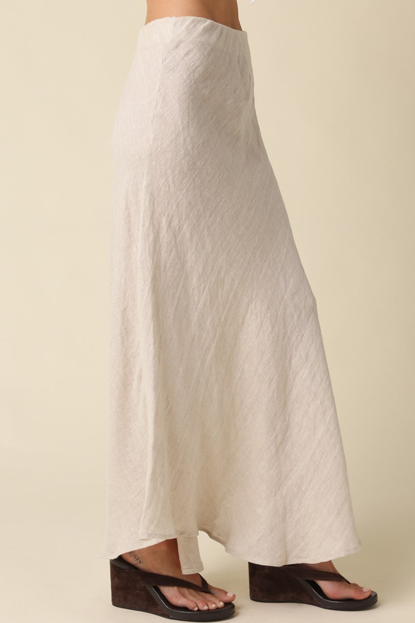 Nadia Linen Maxi Skirt