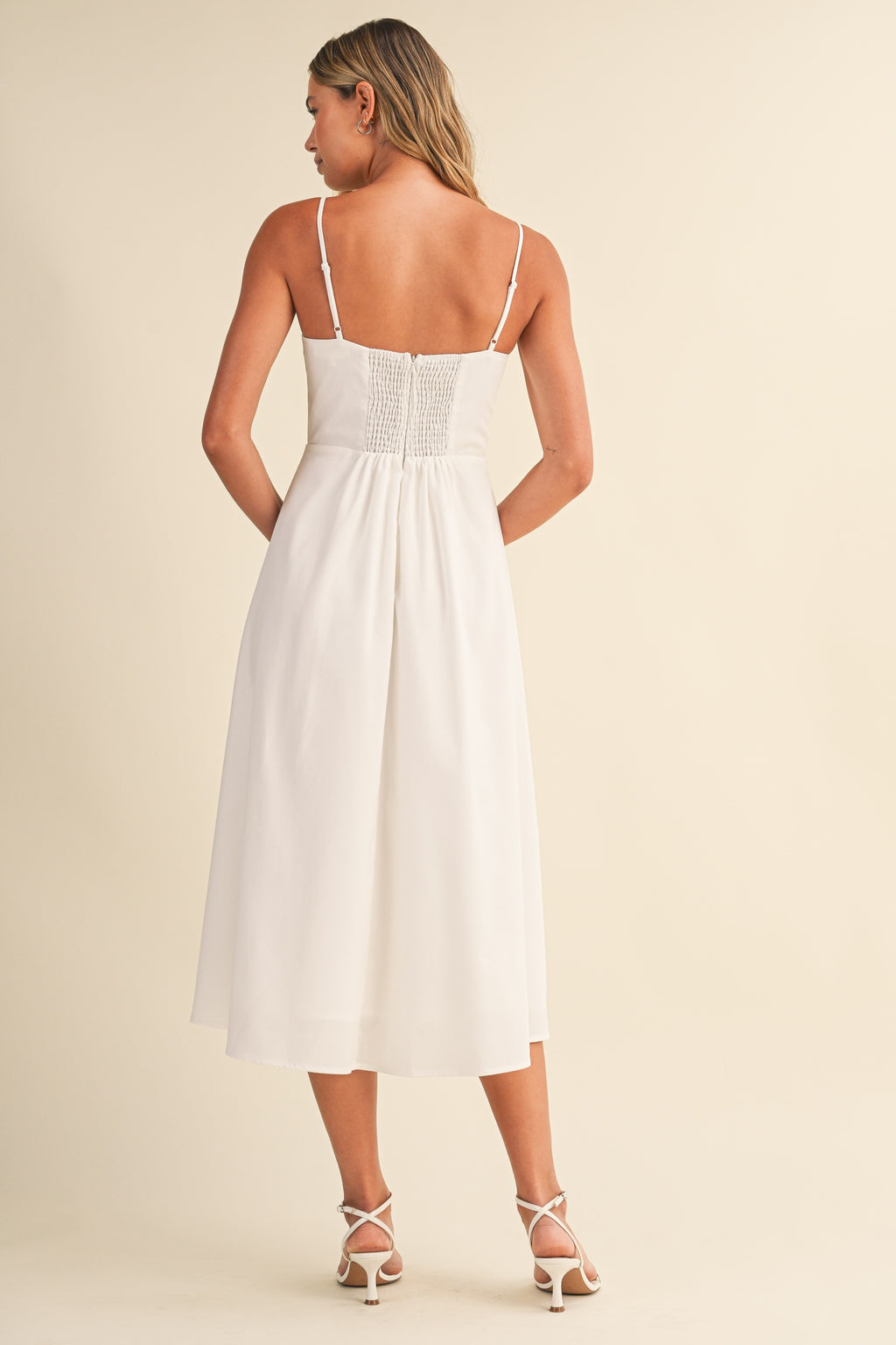 Liliana Linen Midi Dress