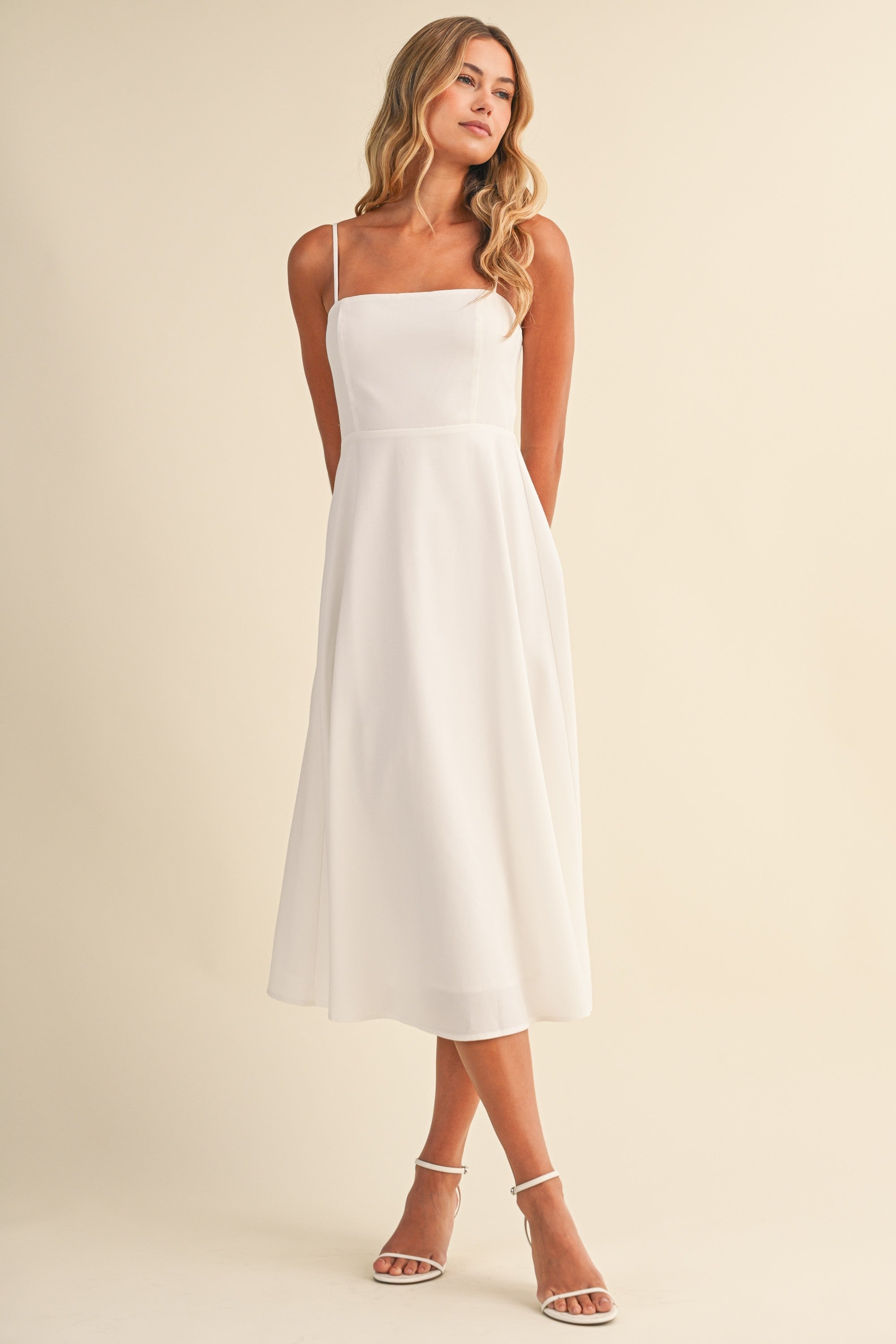 Liliana Linen Midi Dress