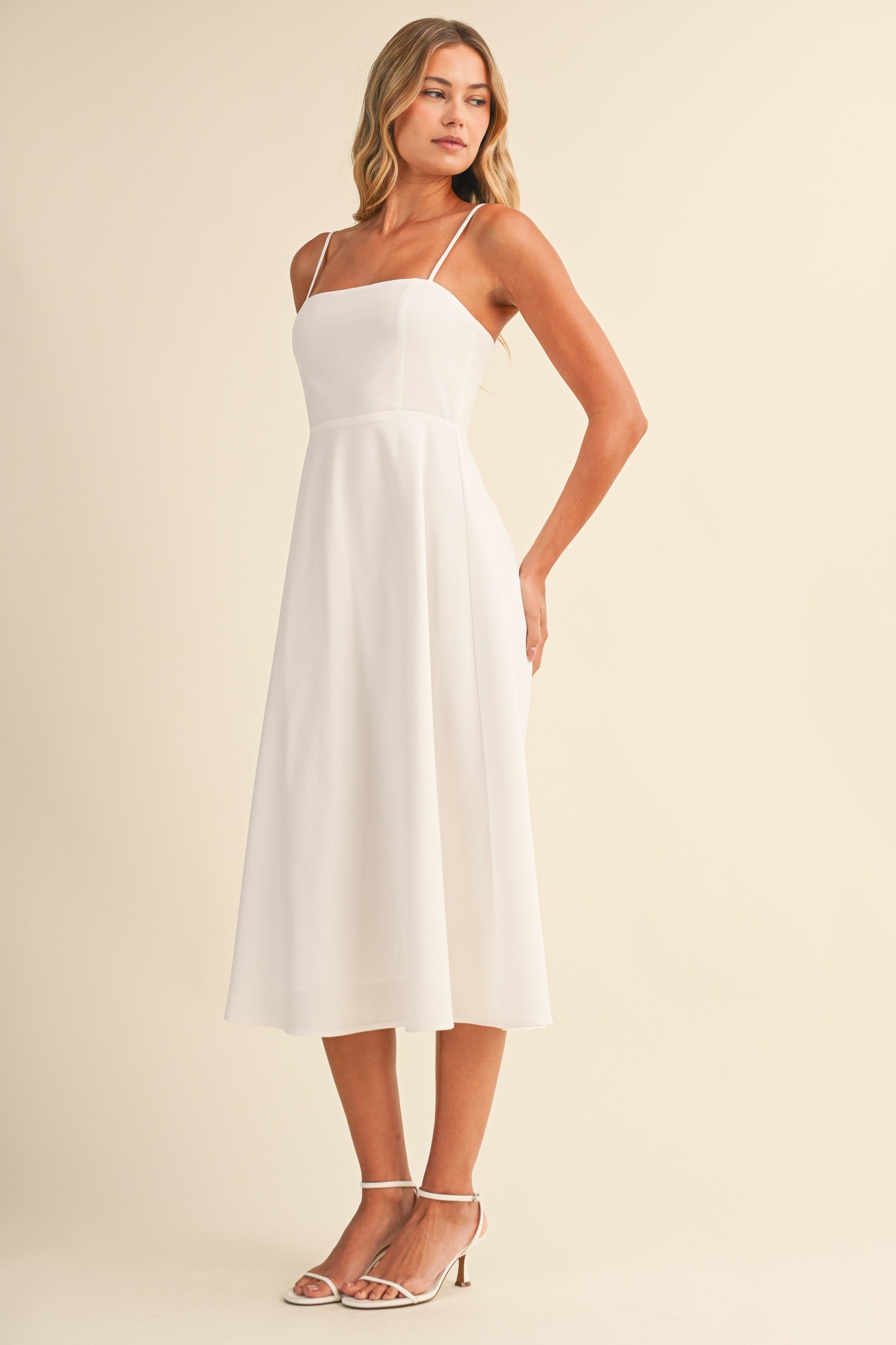 Liliana Linen Midi Dress