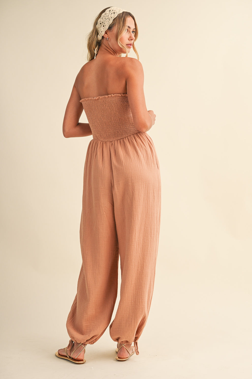 Mary Strapless Jumpsuit