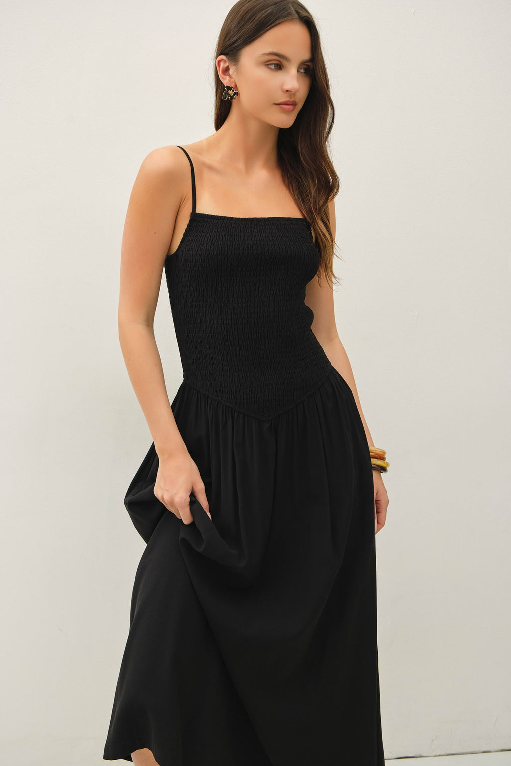 Dropped Waist Maxi Sundress