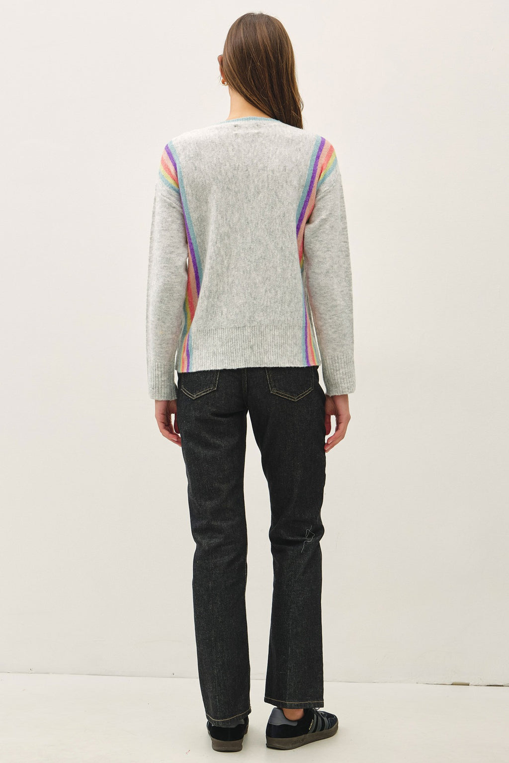 Rainbow Stripe Sweater