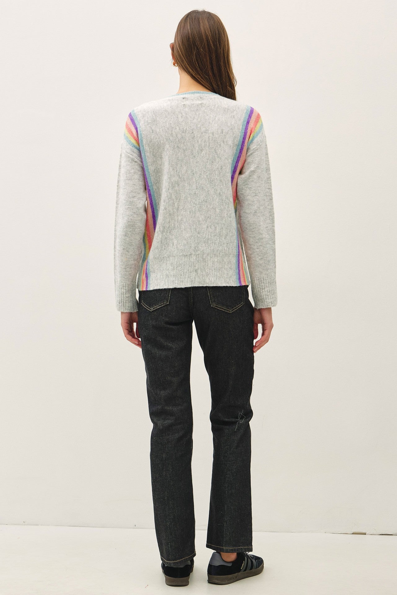Rainbow Stripe Sweater