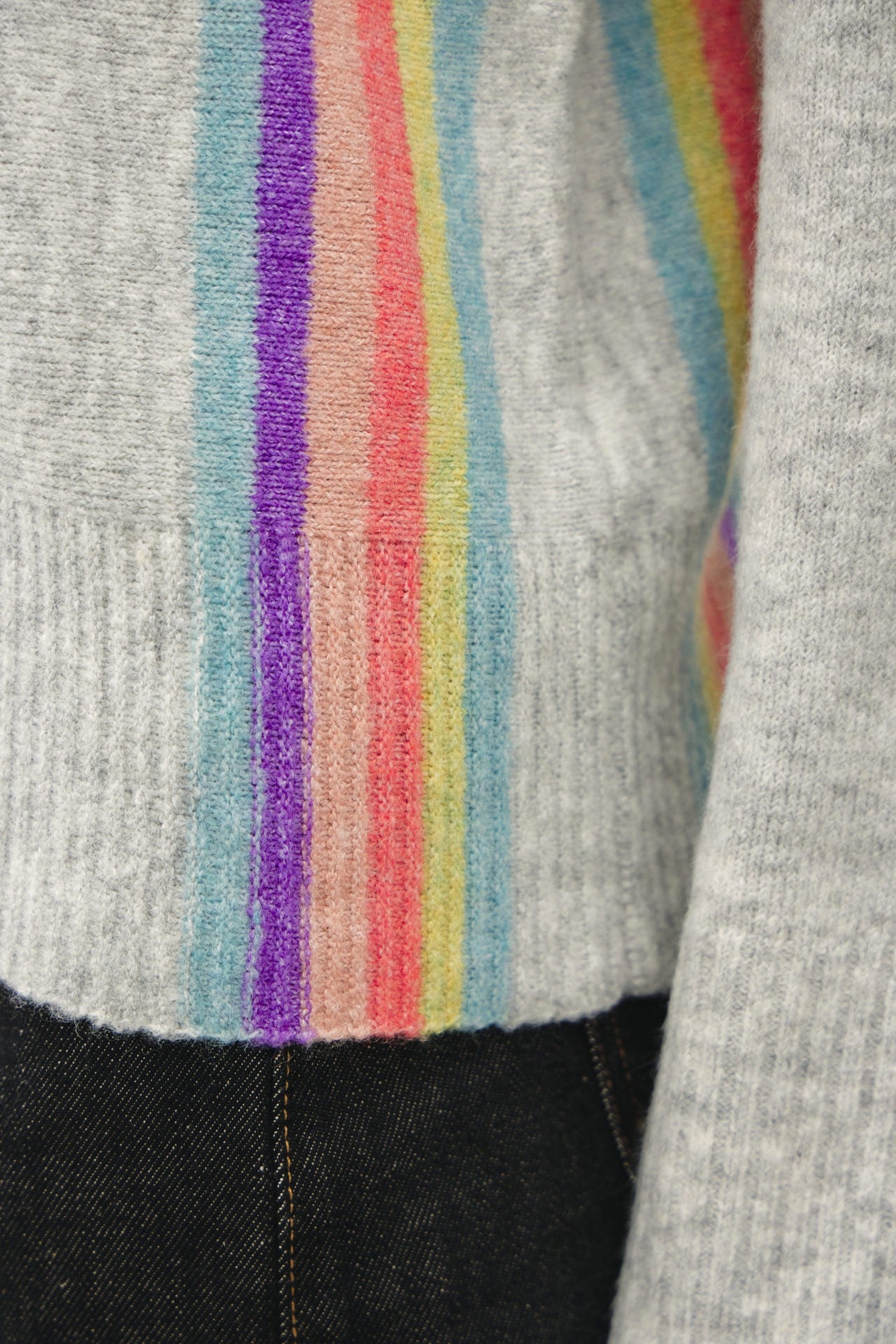 Rainbow Stripe Sweater
