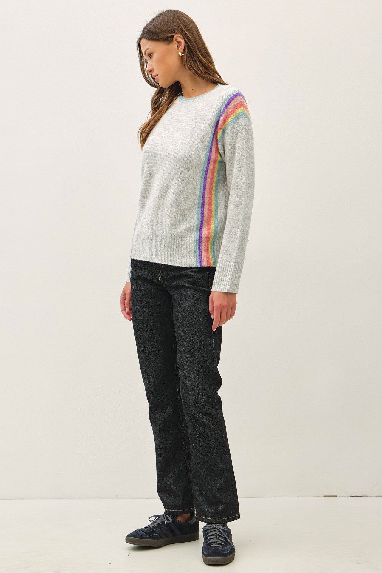 Rainbow Stripe Sweater