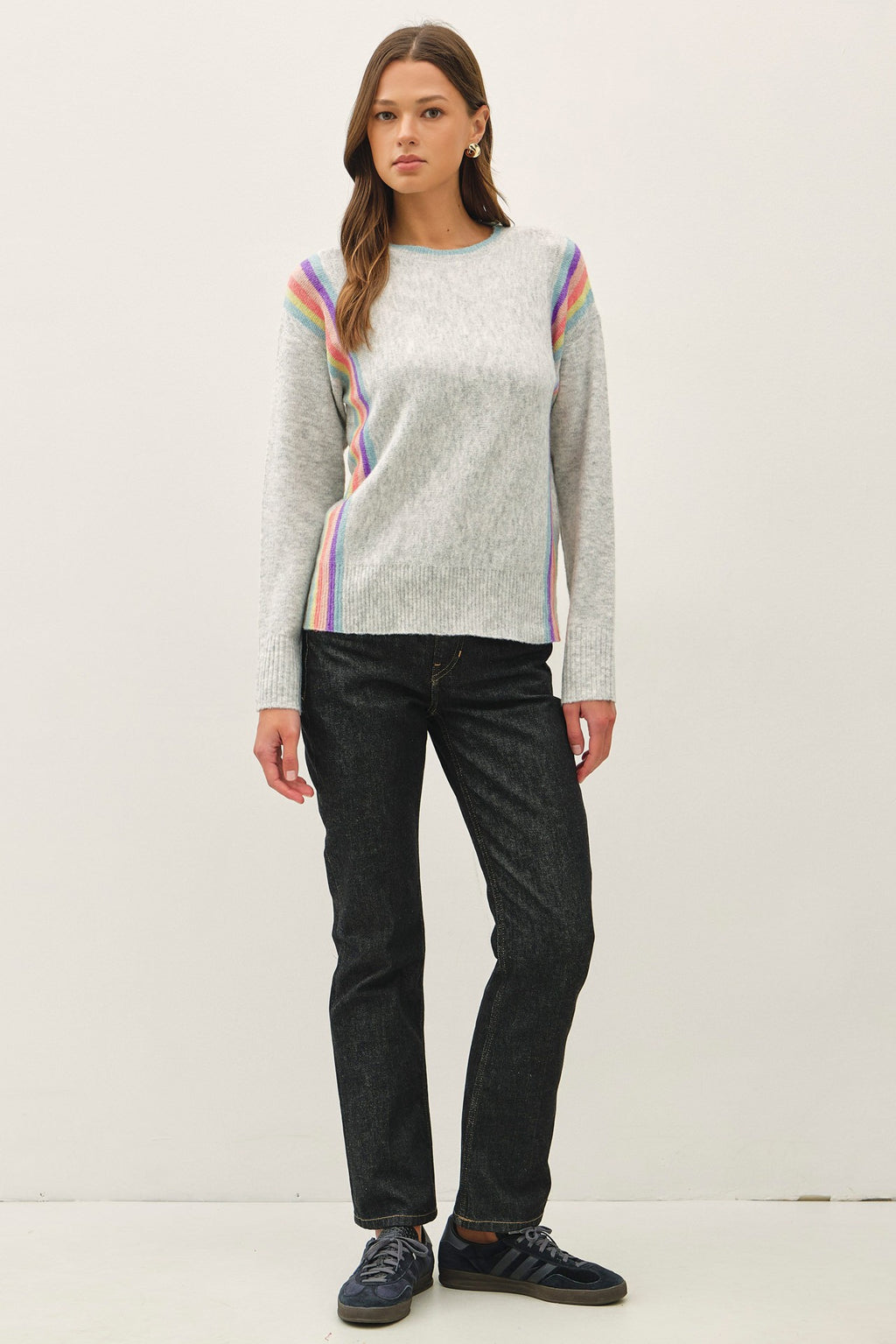 Rainbow Stripe Sweater
