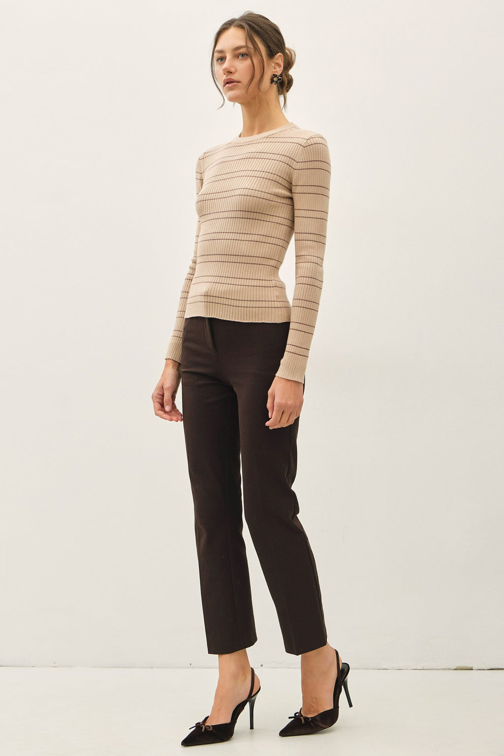 Long Sleeve Stripe Top