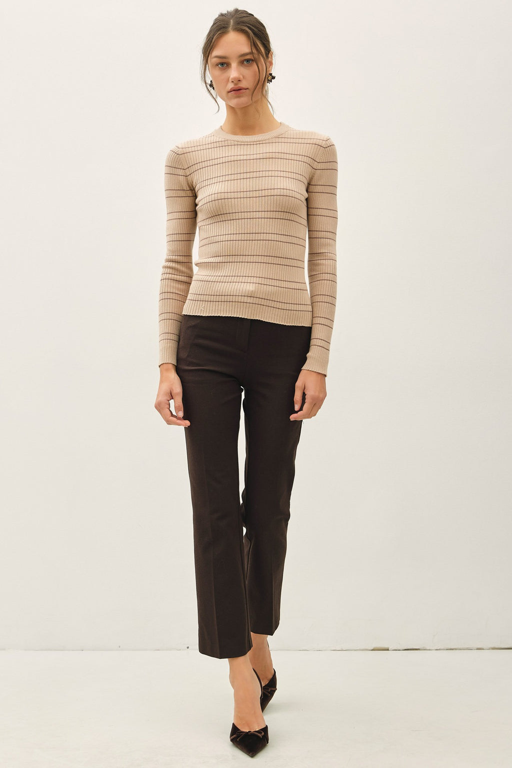 Long Sleeve Stripe Top