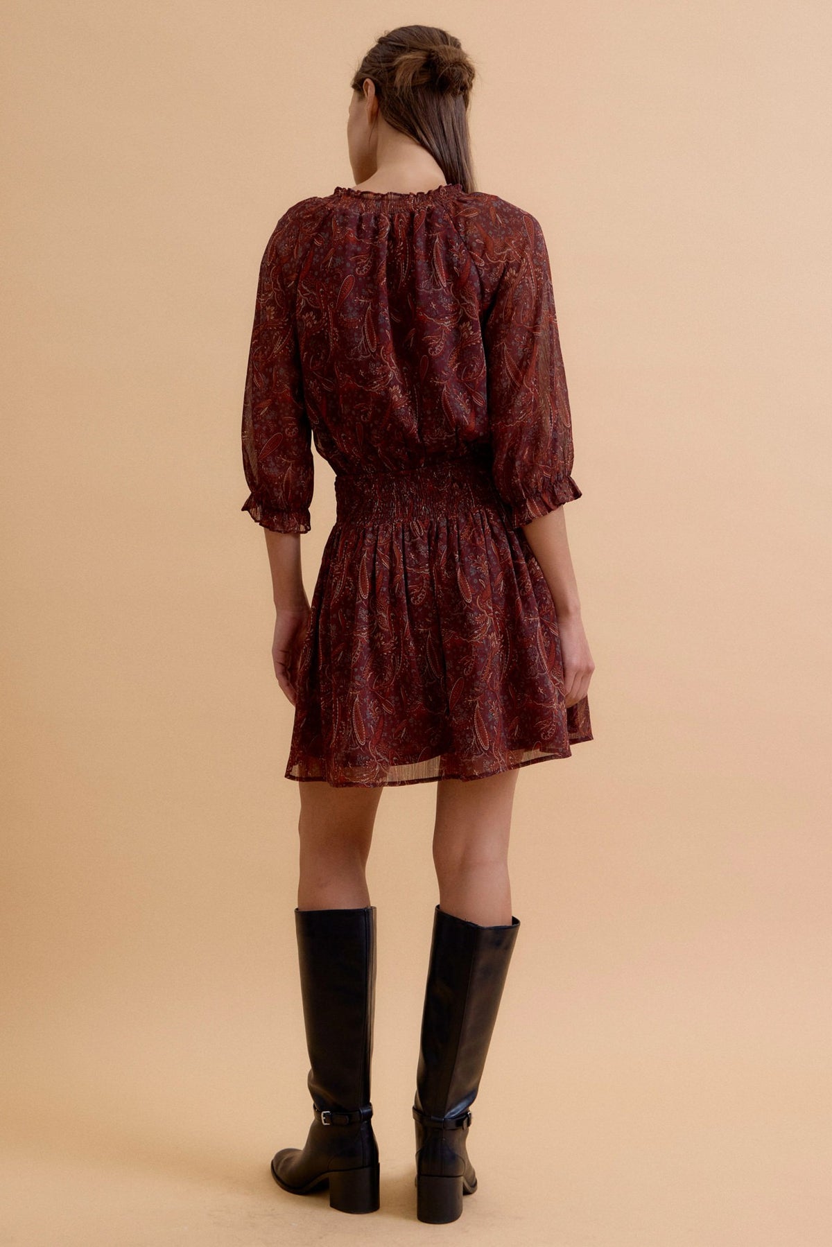 Paisley Mini Dress