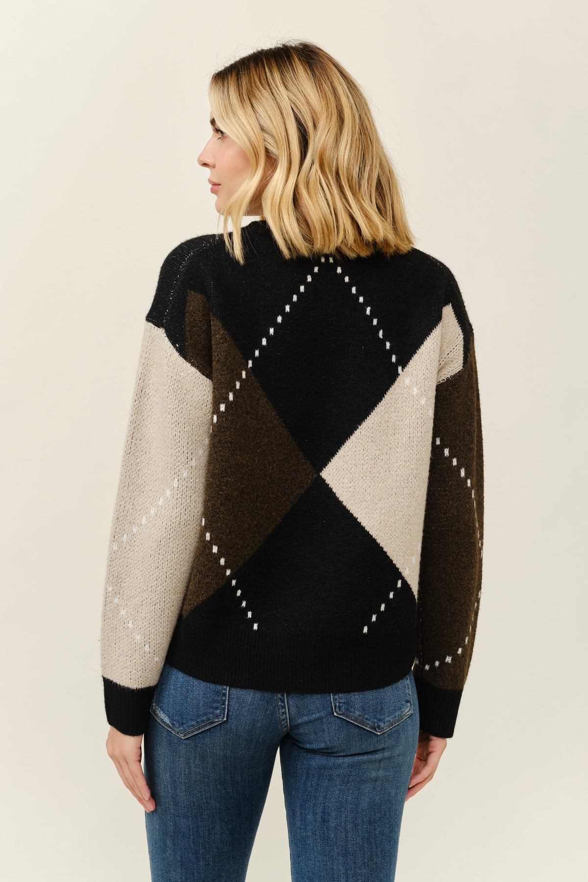 Audrey Argyle Sweater