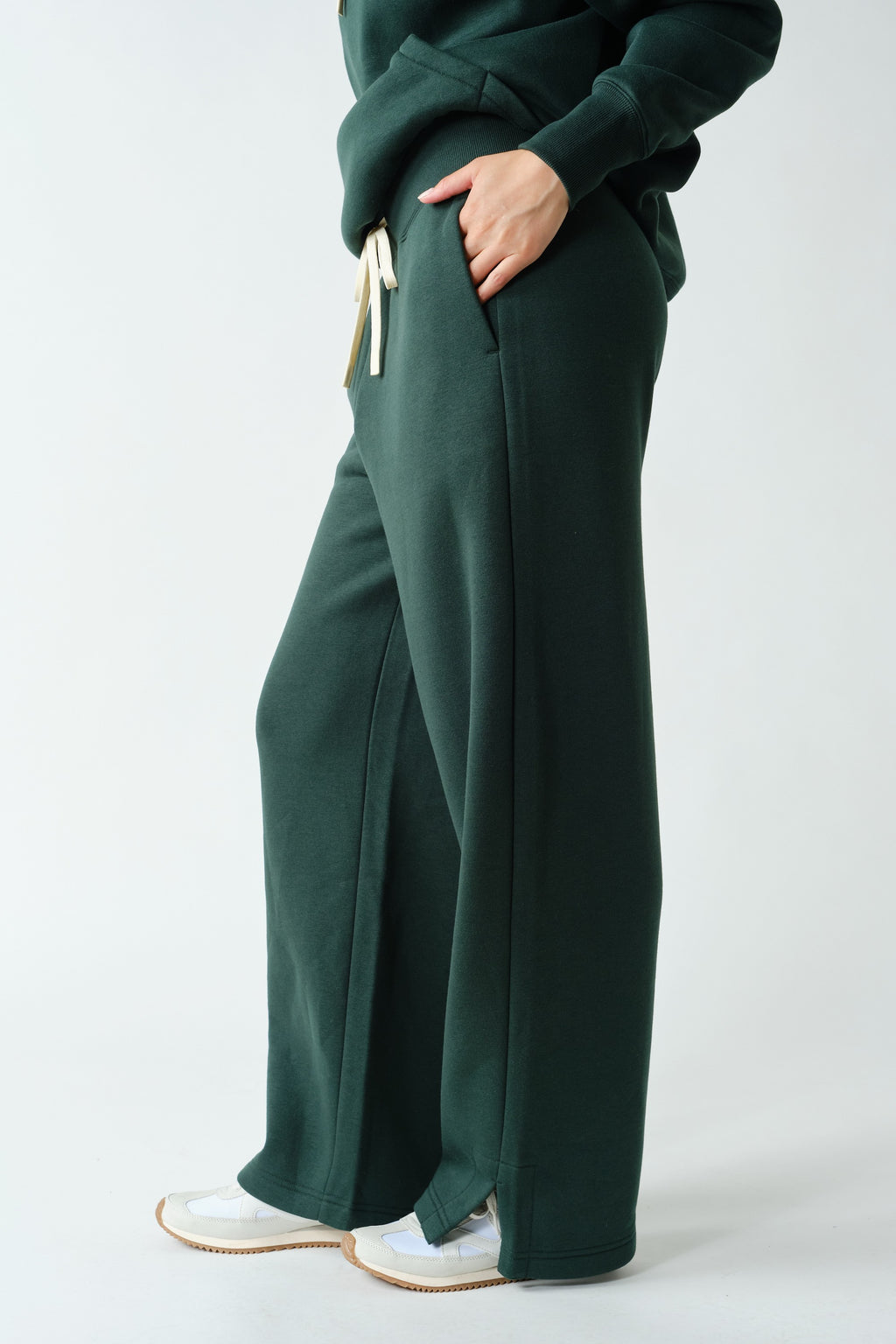 Cloudwalk Wide Leg Fleece Pants