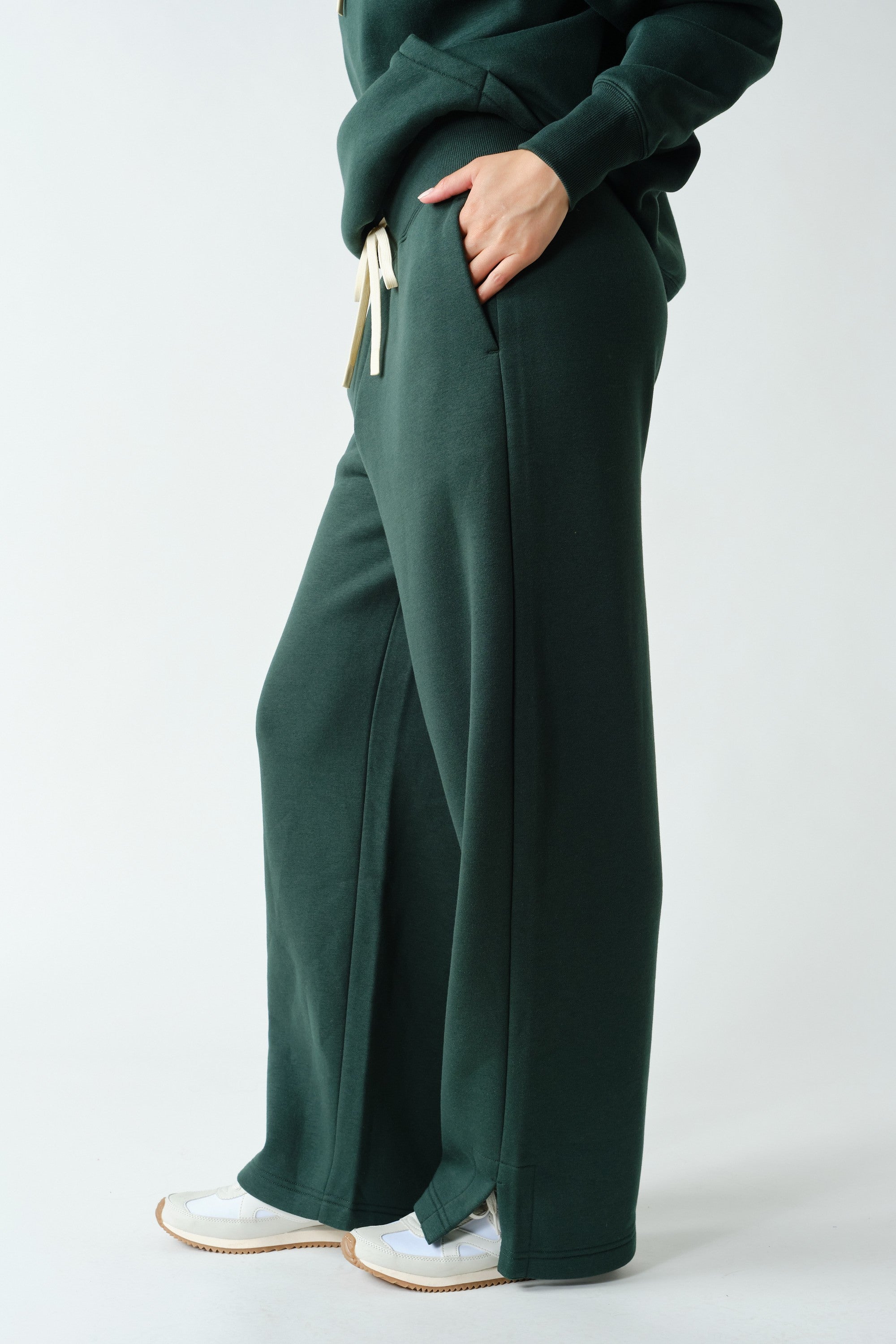 Cloudwalk Wide Leg Fleece Pants