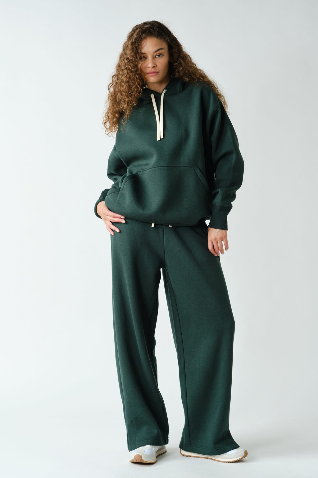 Cloudwalk Wide Leg Fleece Pants