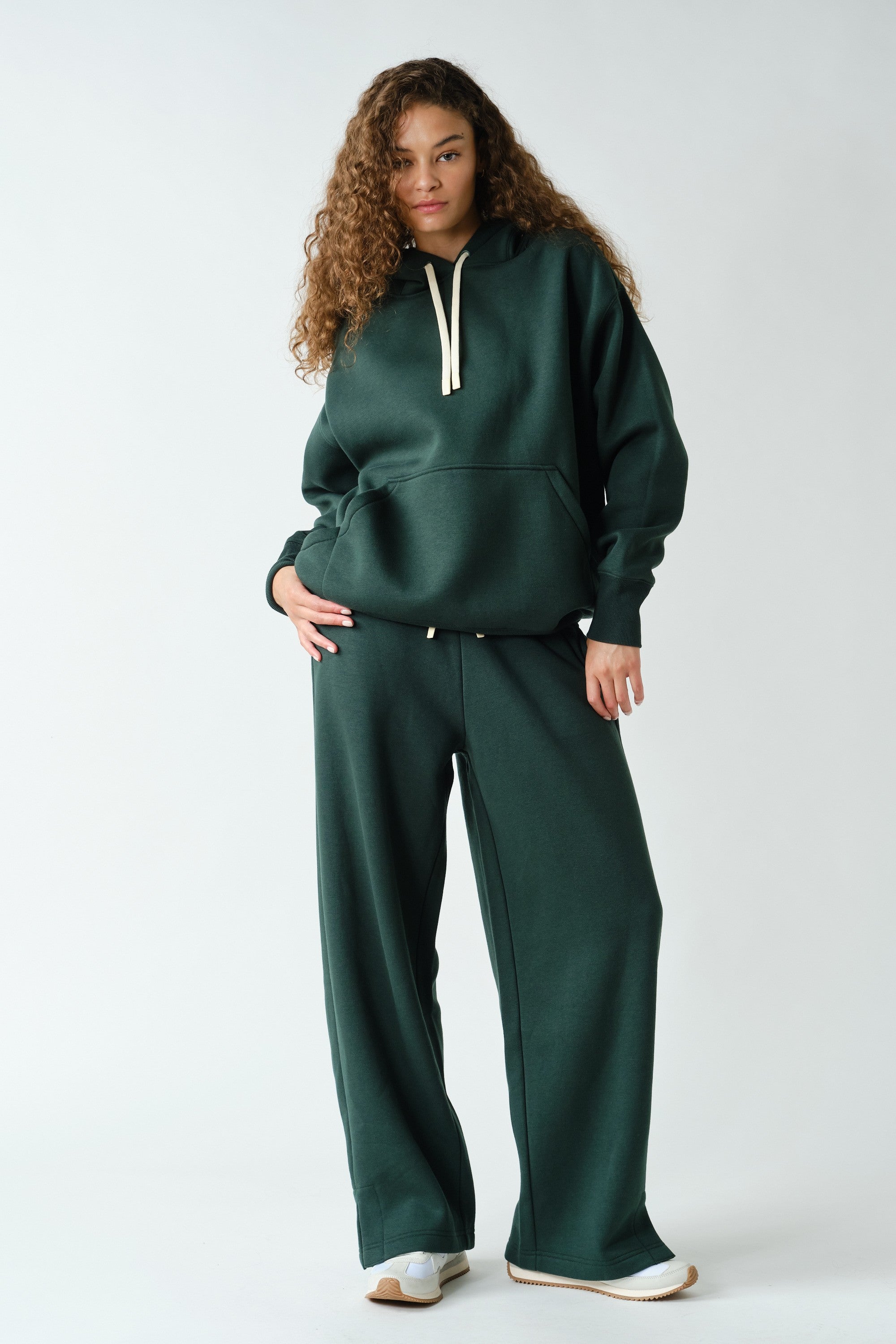 Cloudwalk Wide Leg Fleece Pants