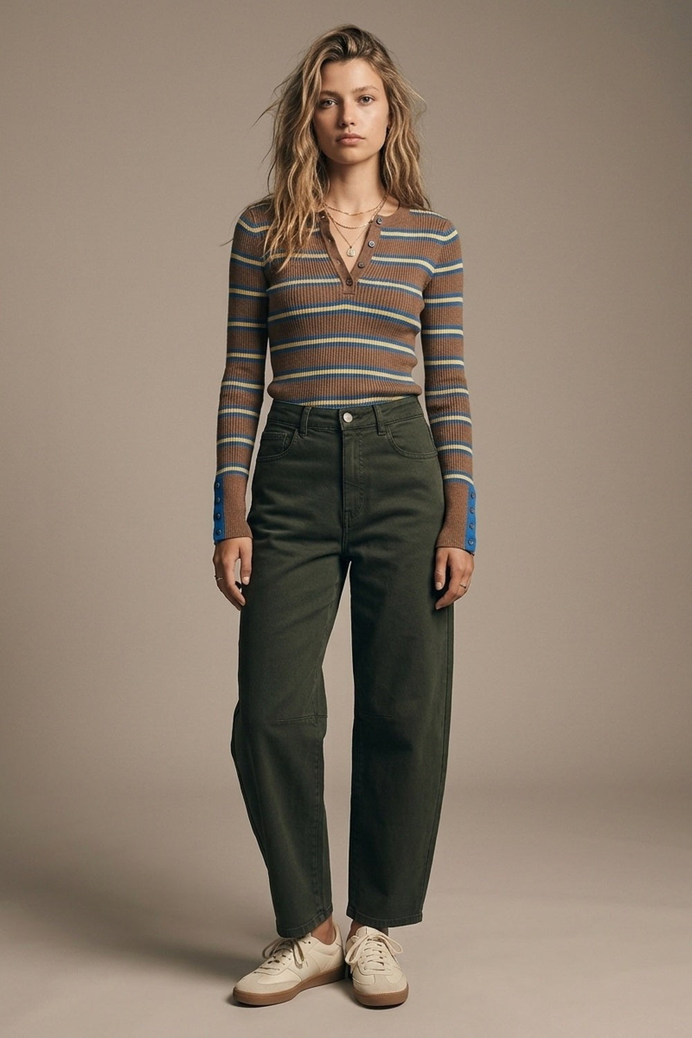 Gia Barrel Jeans