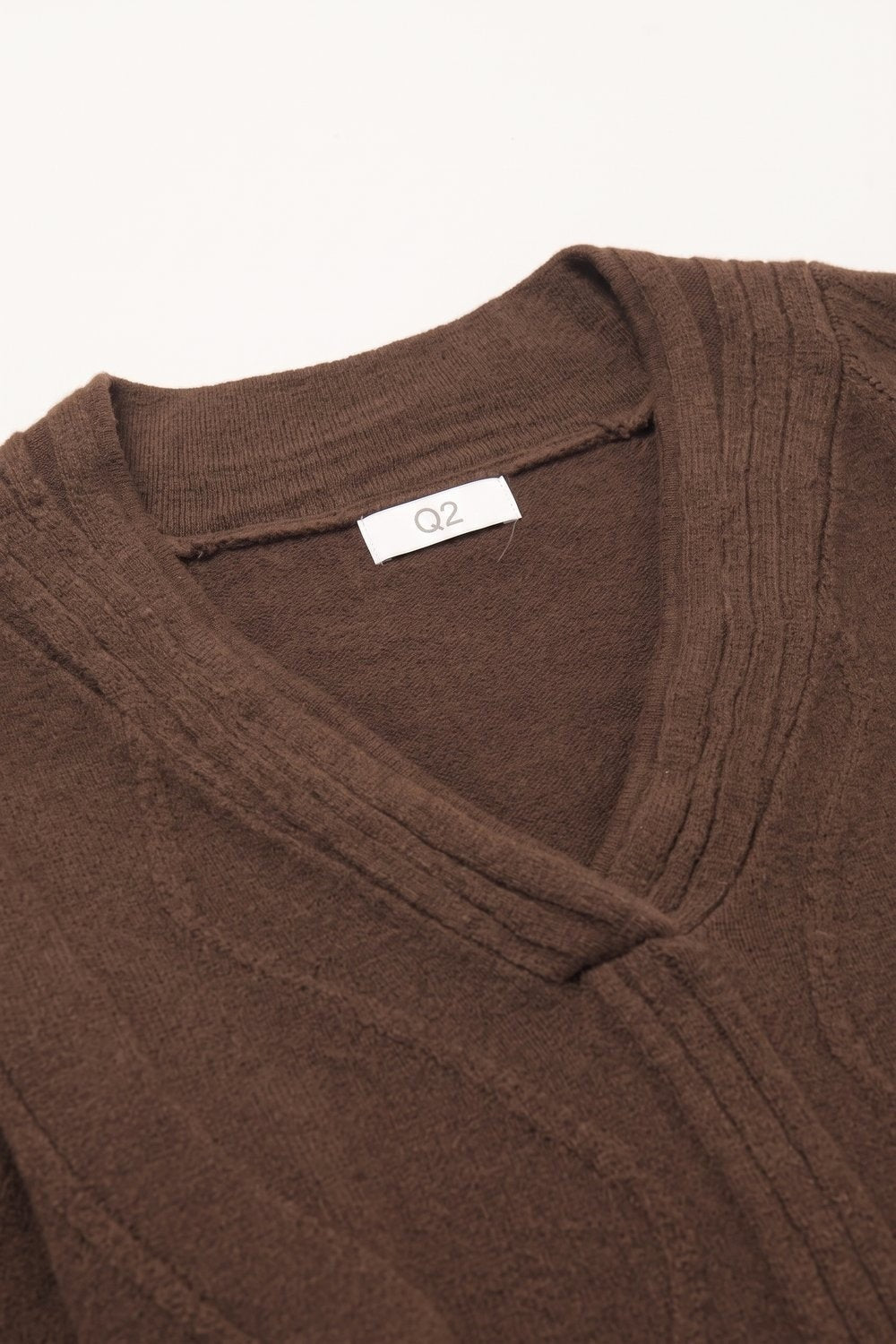 Wave Neck Sweater